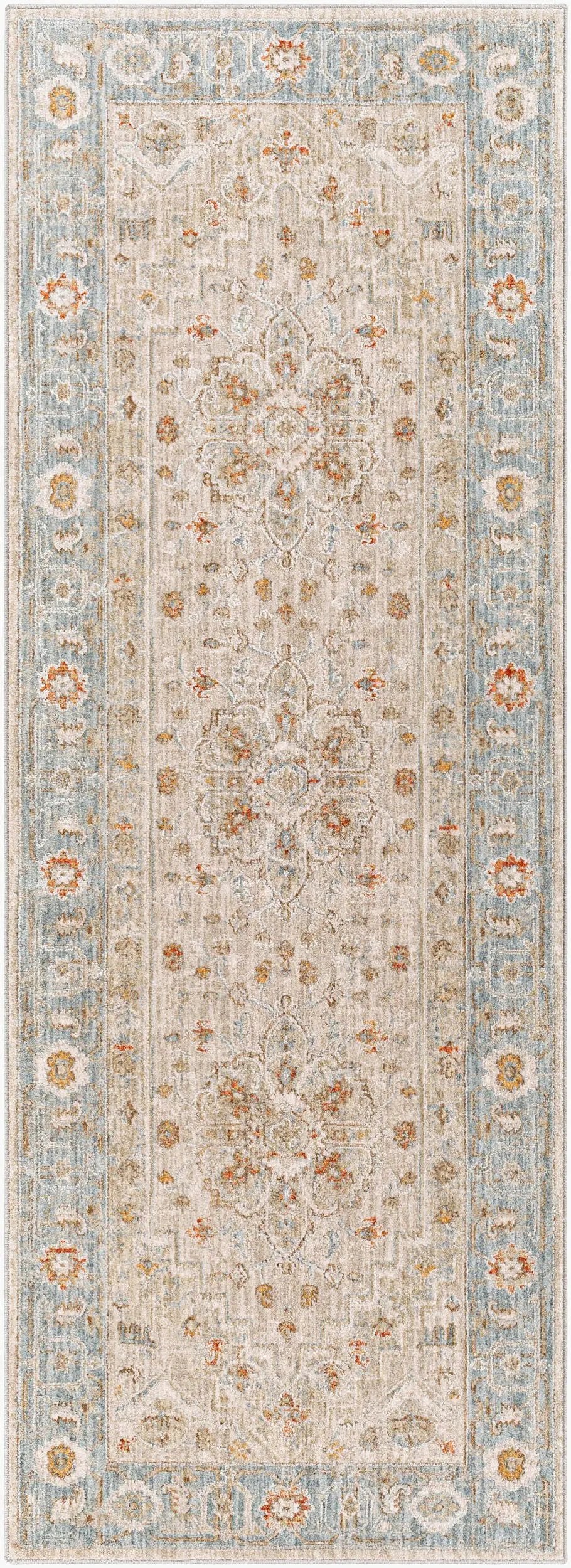 Avant Garde AVT-2316 Light-Beige Area Rug by LIVABLISS
