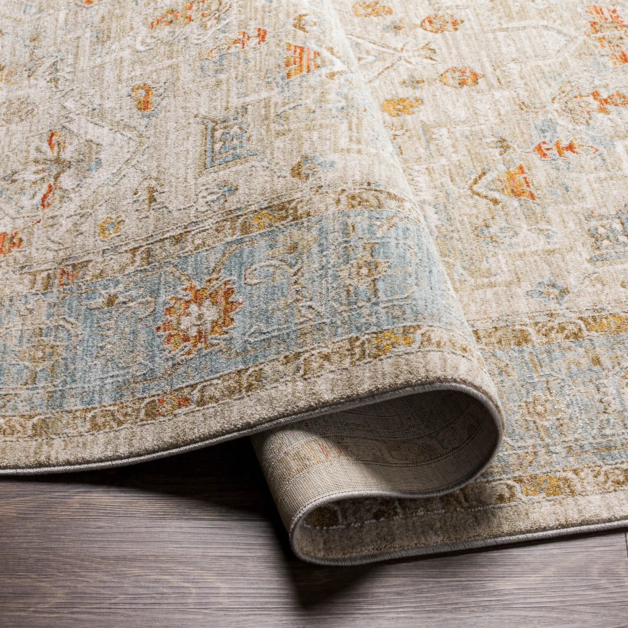 Avant Garde AVT-2316 Light-Beige Area Rug by LIVABLISS