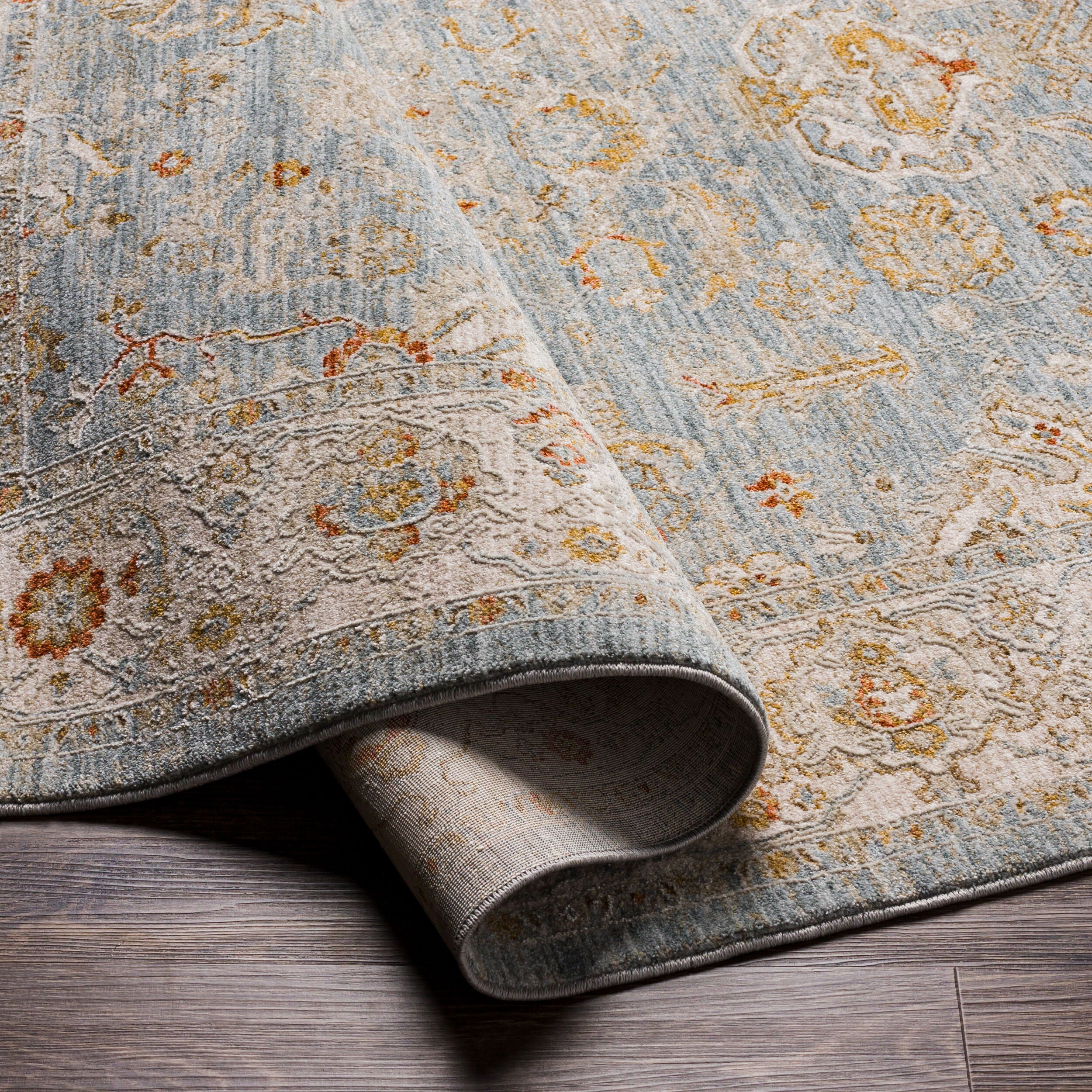 LIVABLISS Avant Garde AVT-2318 Blue Area Rug