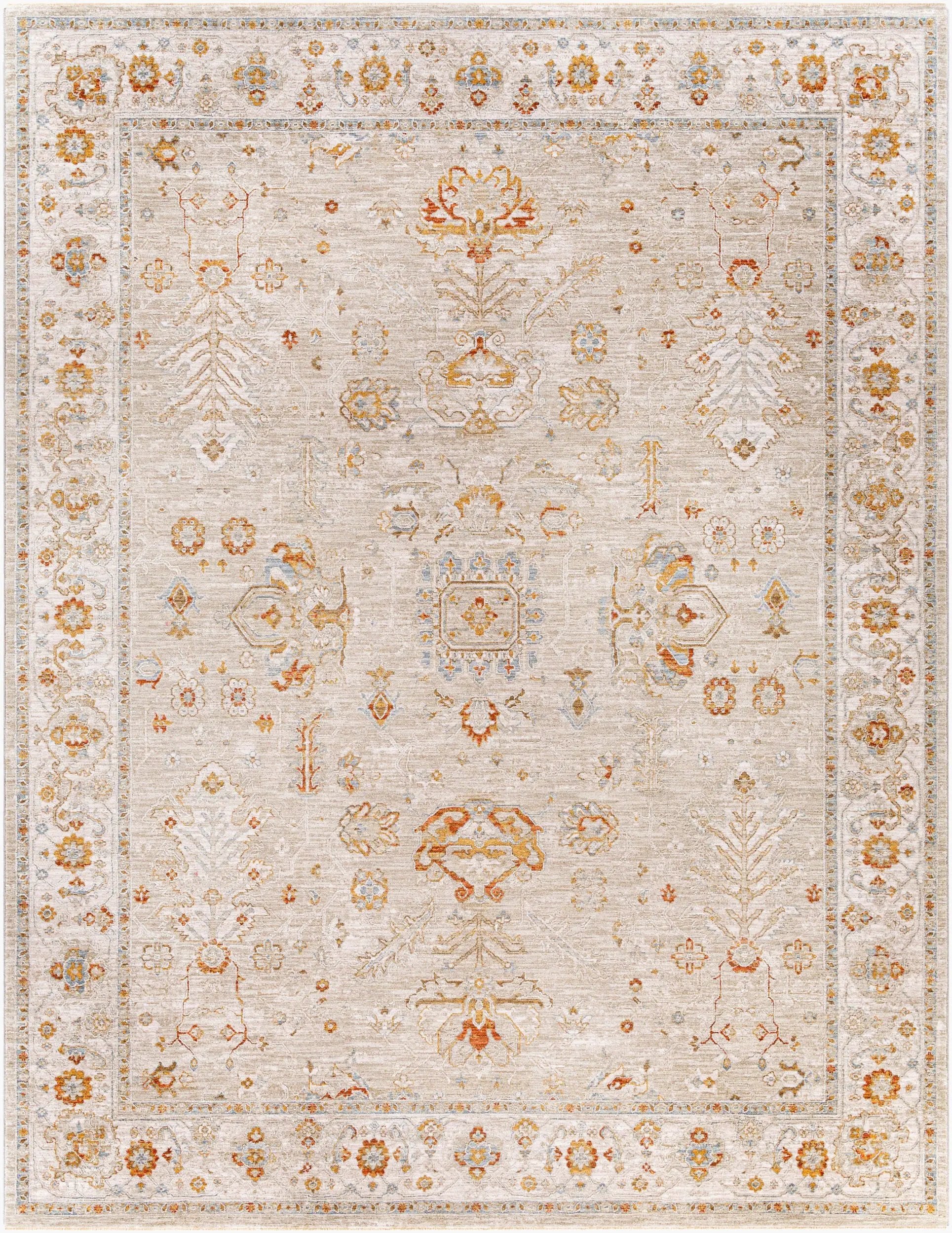 Avant Garde AVT-2319 Light-Beige Area Rug by LIVABLISS