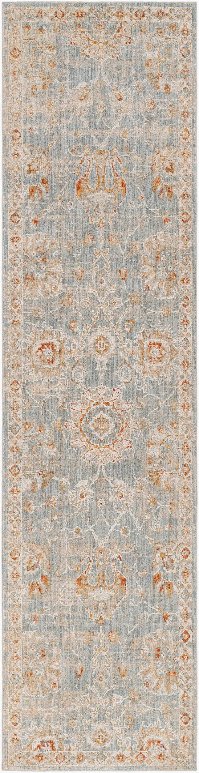 Avant Garde AVT-2322 Light-Blue Area Rug by LIVABLISS