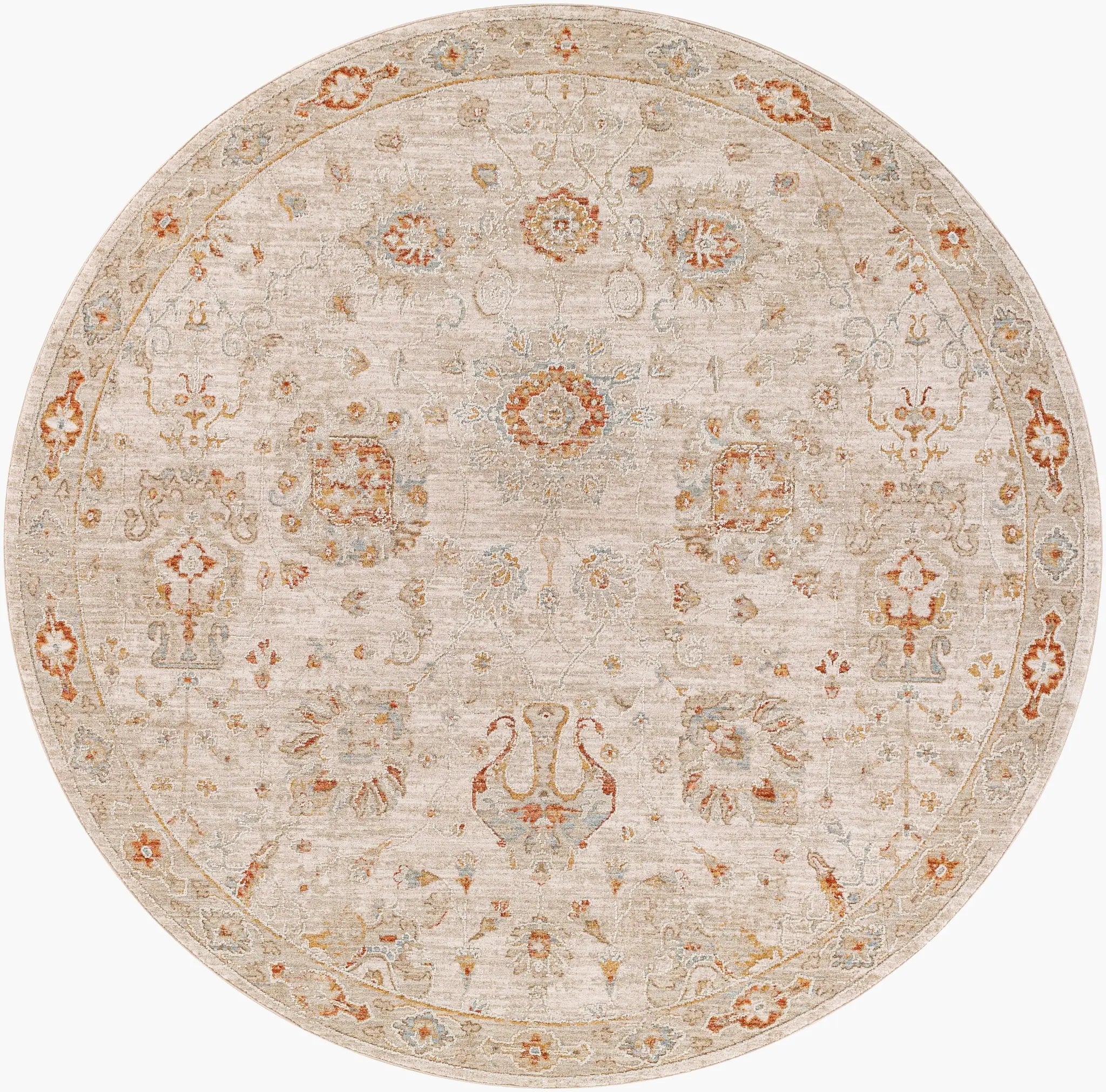 Avant Garde AVT-2323 Light-Beige Area Rug by LIVABLISS