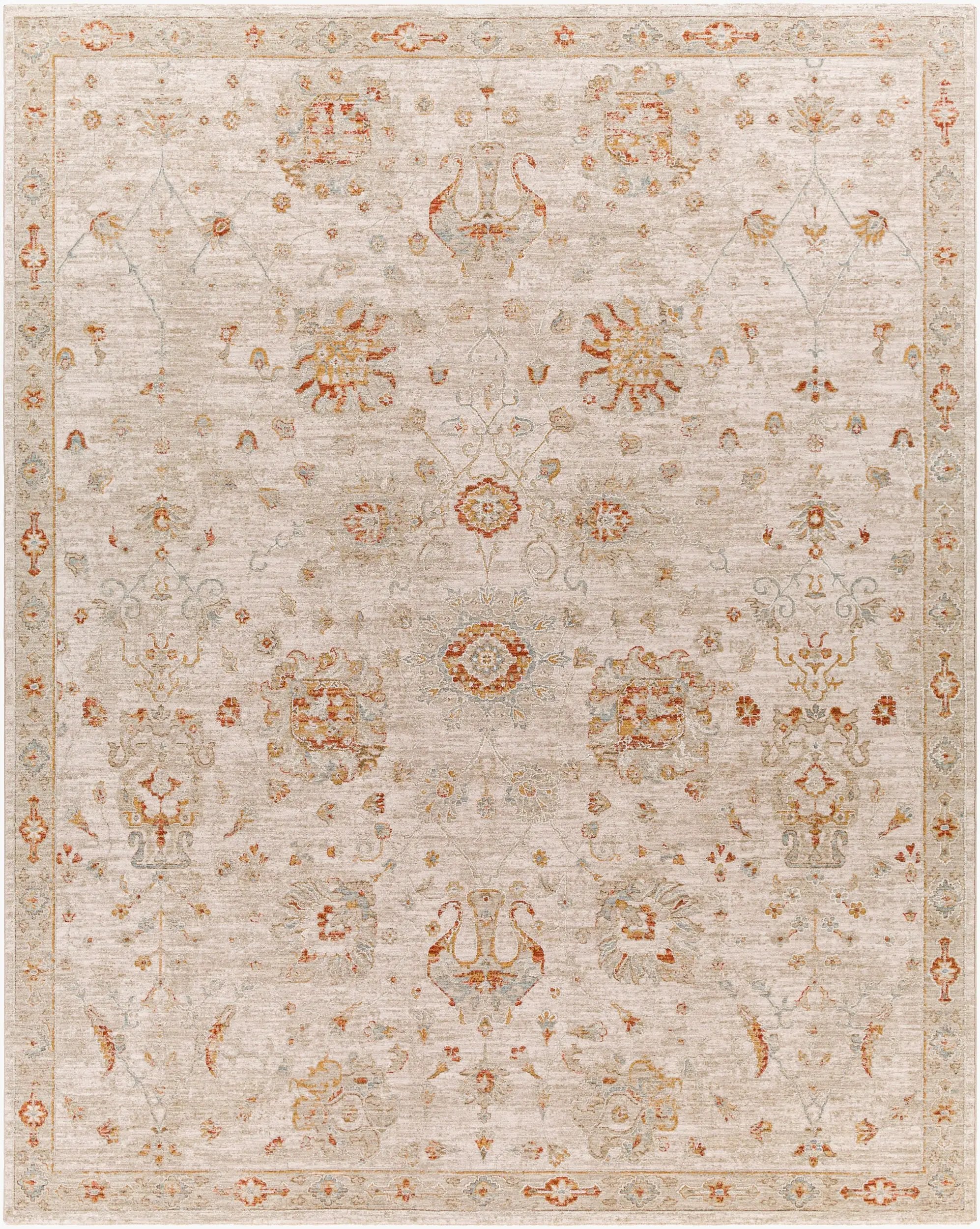 Avant Garde AVT-2323 Light-Beige Area Rug by LIVABLISS