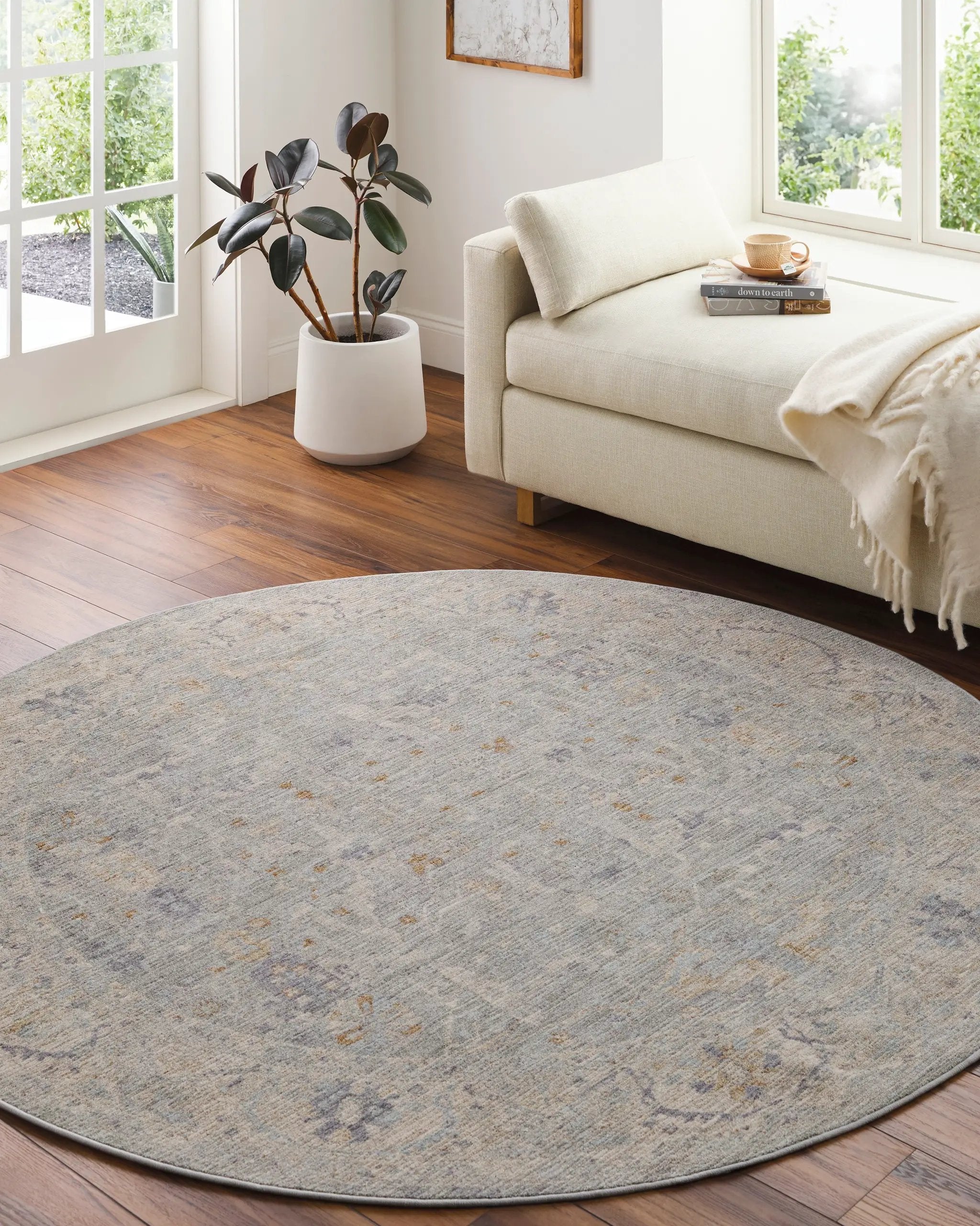 Avant Garde AVT-2339 Charcoal Area Rug by LIVABLISS