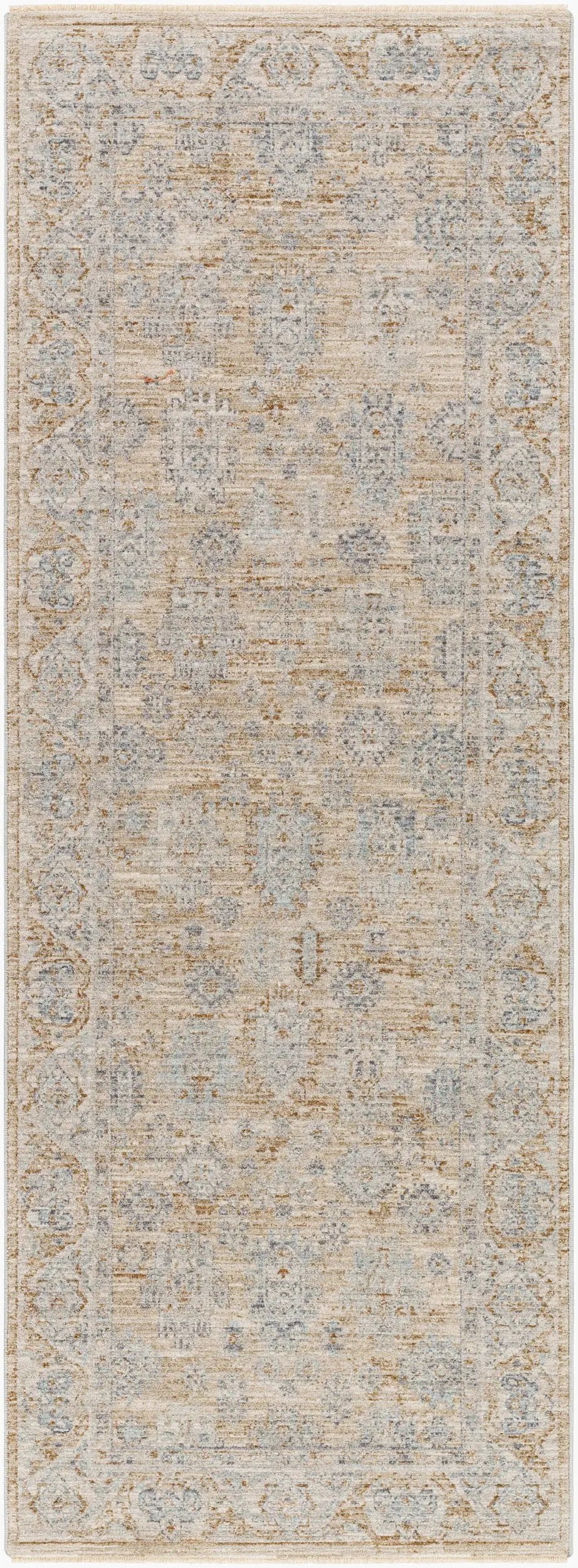 Avant Garde AVT-2340 Light-Brown Area Rug by LIVABLISS