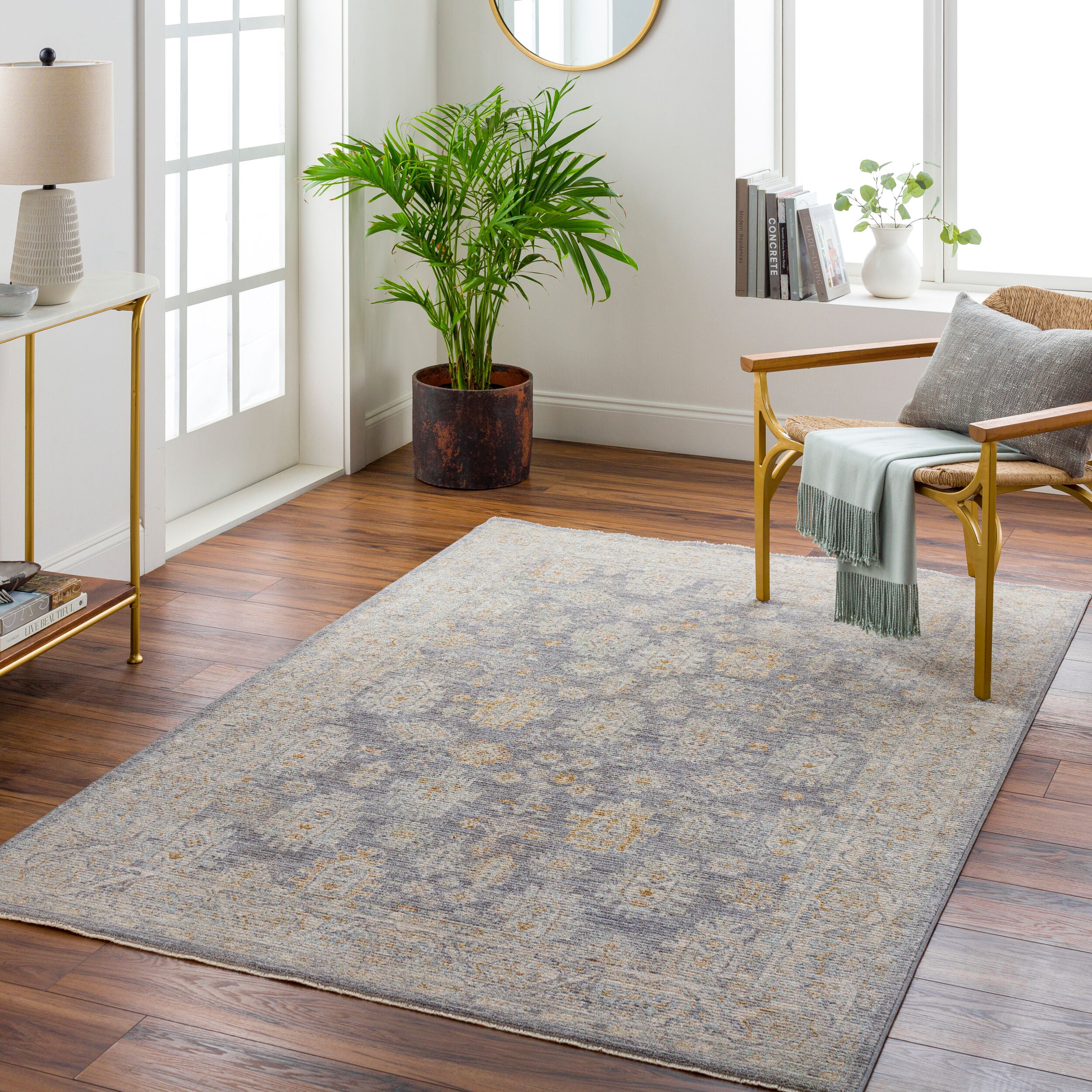 LIVABLISS Avant Garde AVT-2341 Deep Teal Area Rug