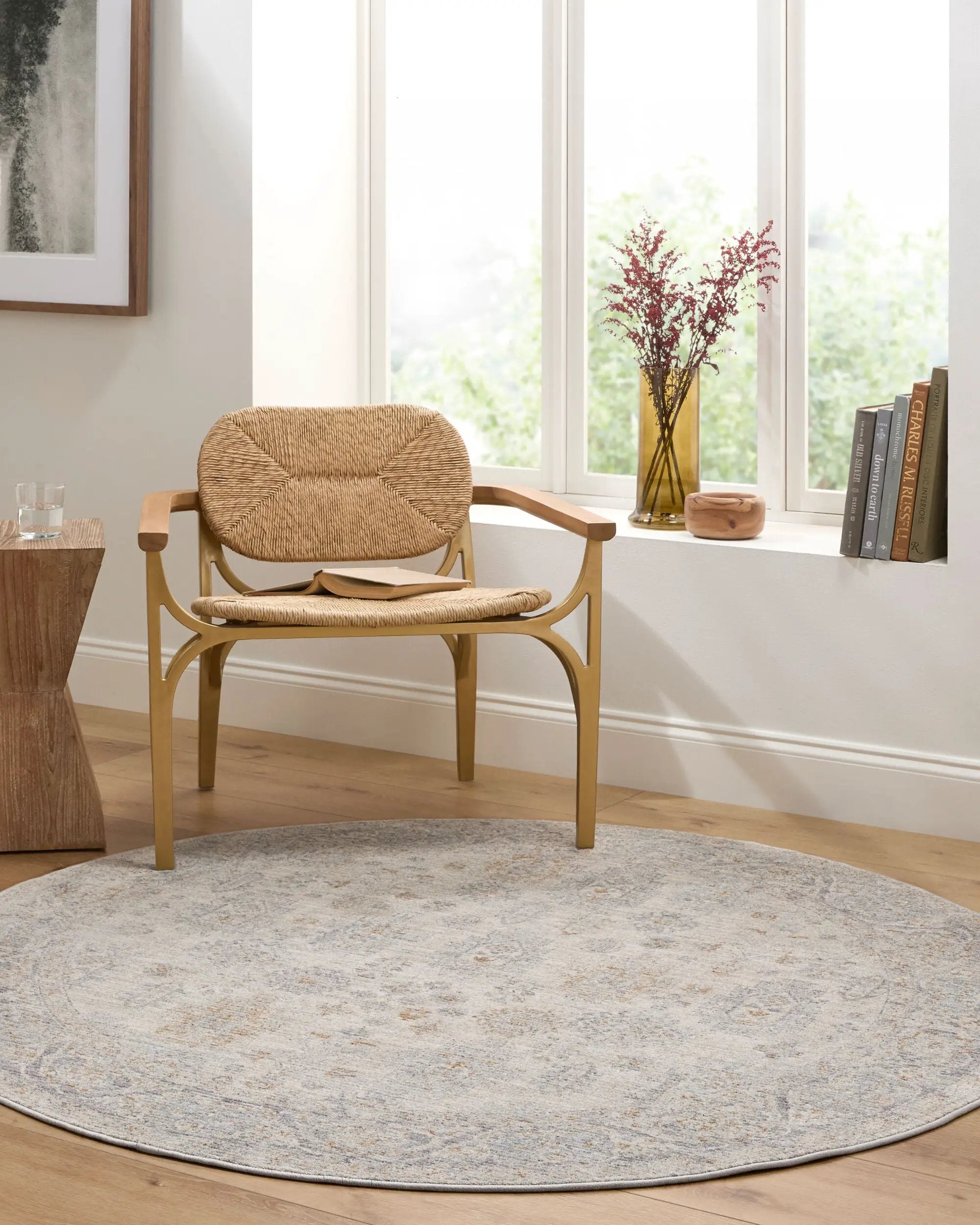 Avant Garde AVT-2342 Charcoal Area Rug by LIVABLISS
