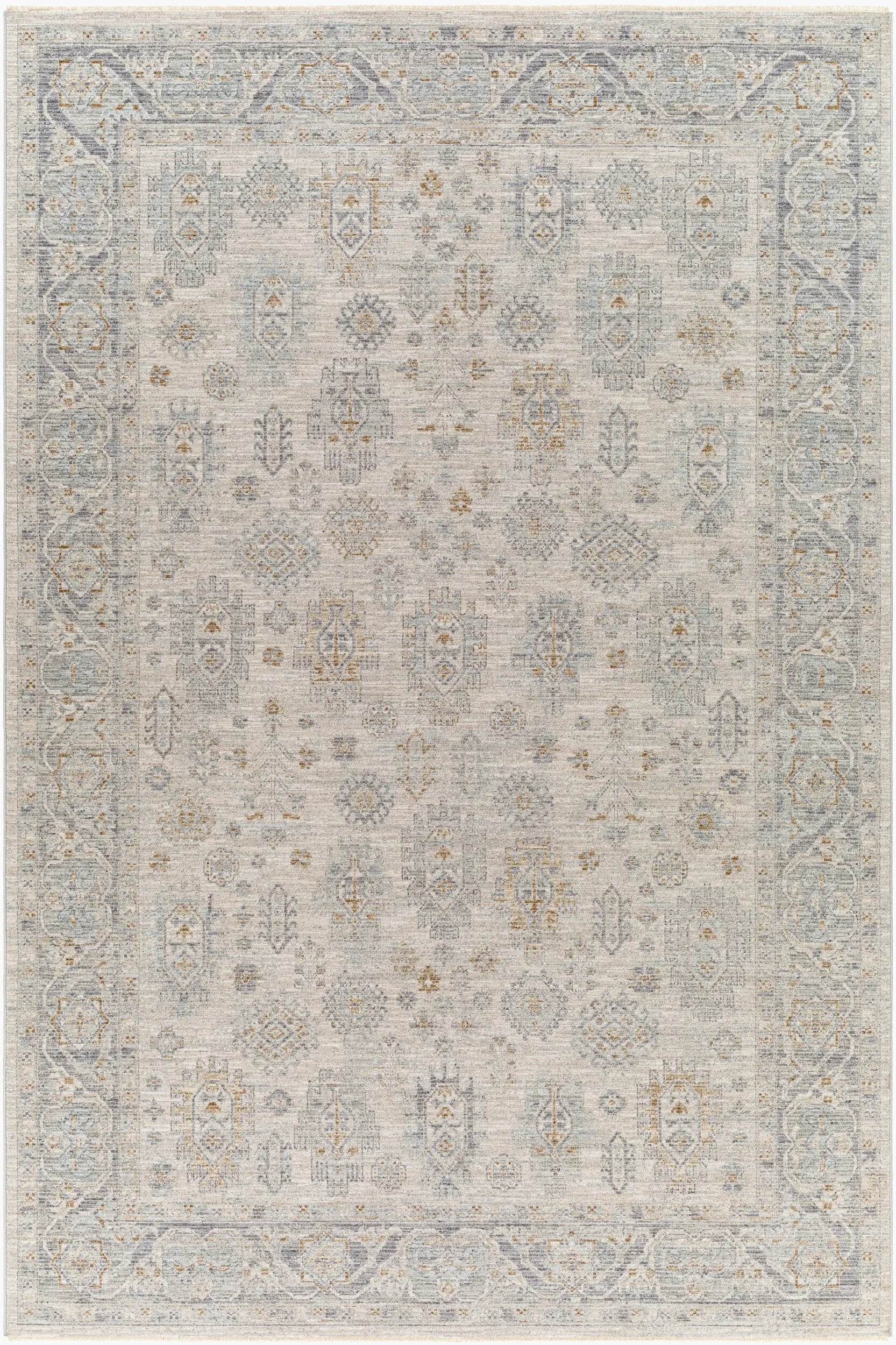 Avant Garde AVT-2342 Charcoal Area Rug by LIVABLISS