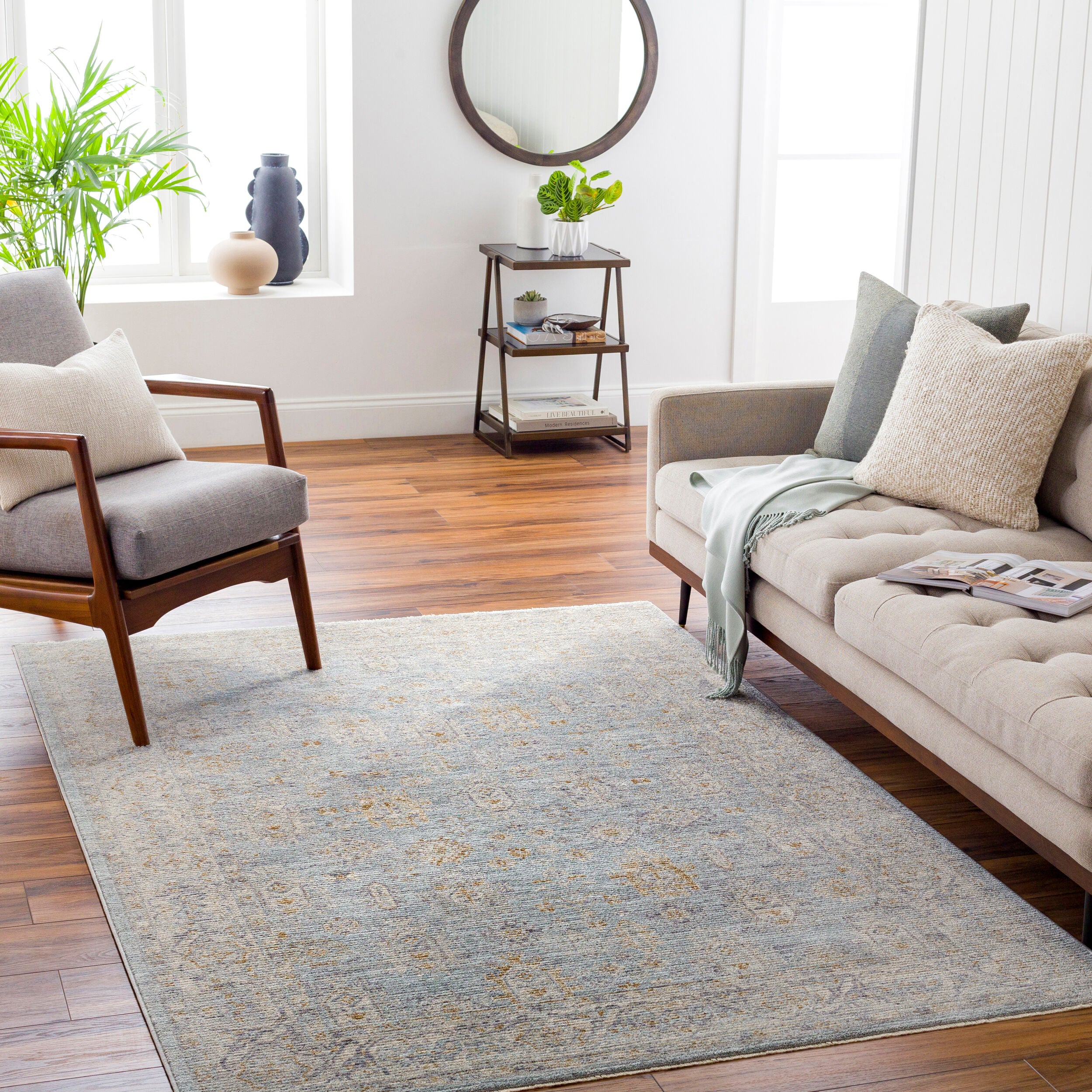 LIVABLISS Avant Garde AVT-2344 Medium-Gray Area Rug