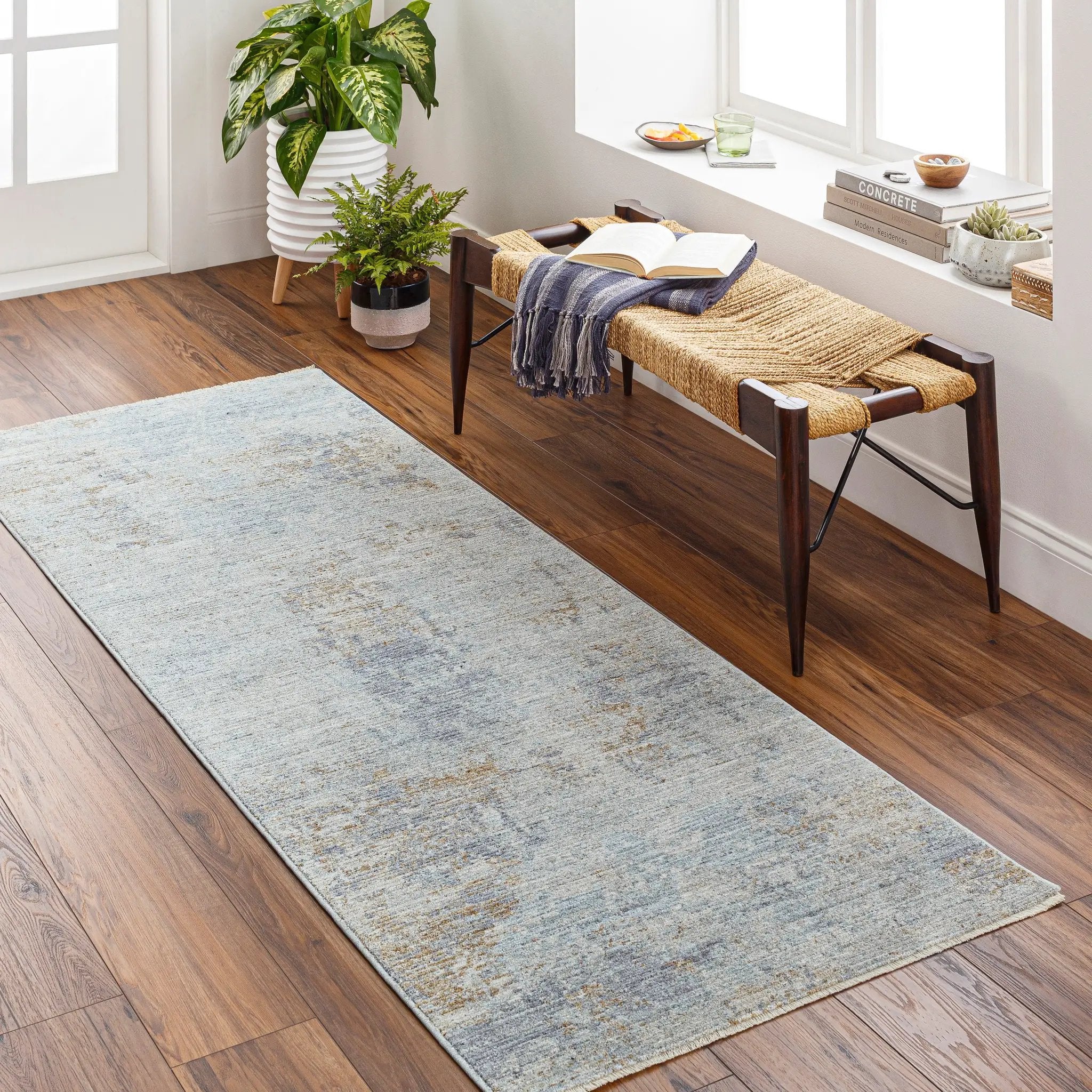 Avant Garde AVT-2346 Charcoal Area Rug by LIVABLISS
