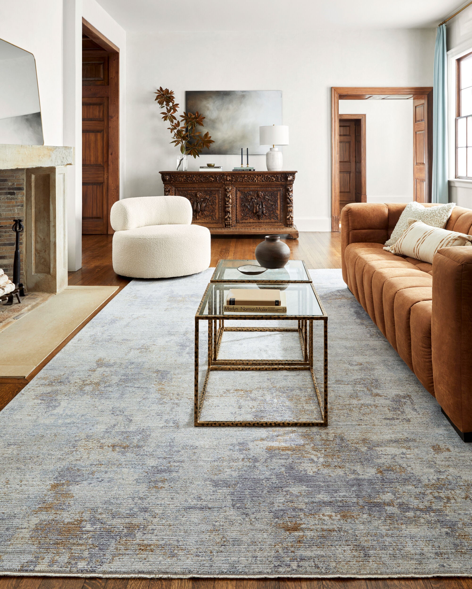 Surya Avant Garde AVT-2346 Charcoal Area Rug by LIVABLISS