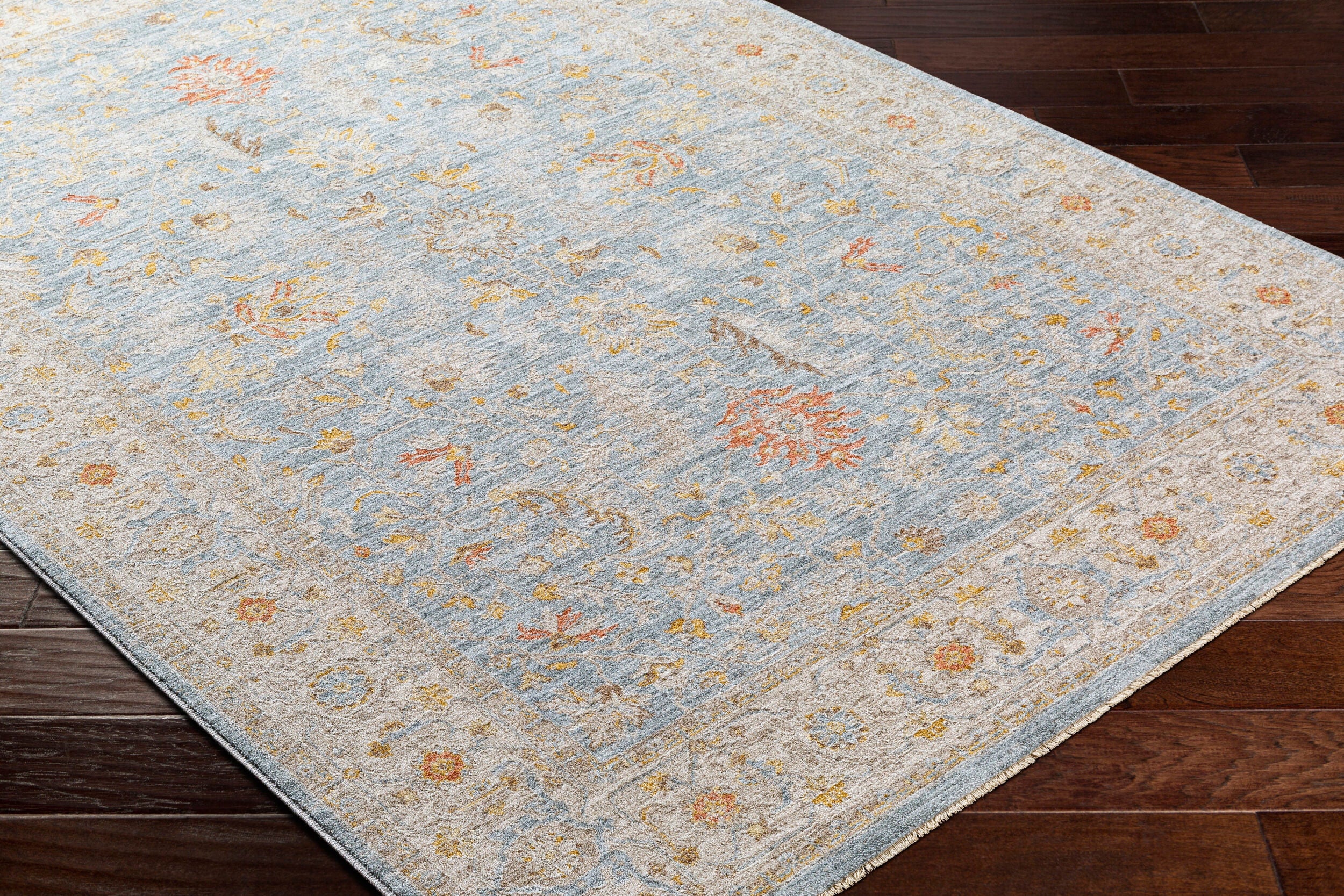 LIVABLISS Avant Garde AVT-2371 Light-Blue Area Rug