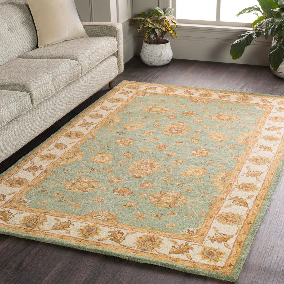LIVABLISS Middleton AWHR-2058 Green Area Rug