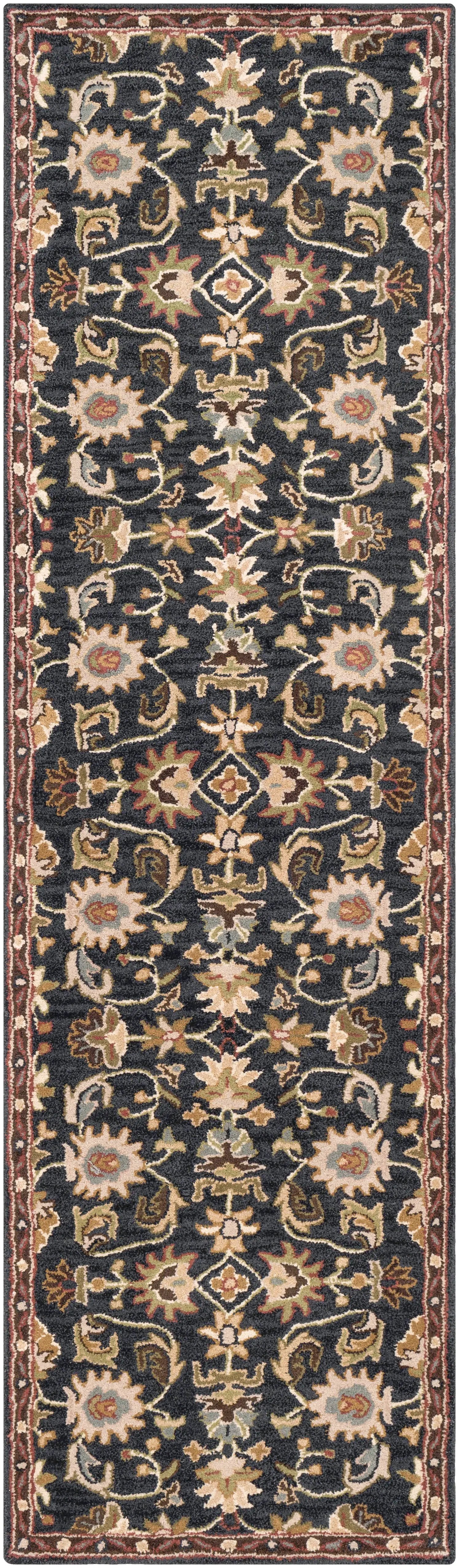Middleton AWMD-1000 Black Area Rug by LIVABLISS