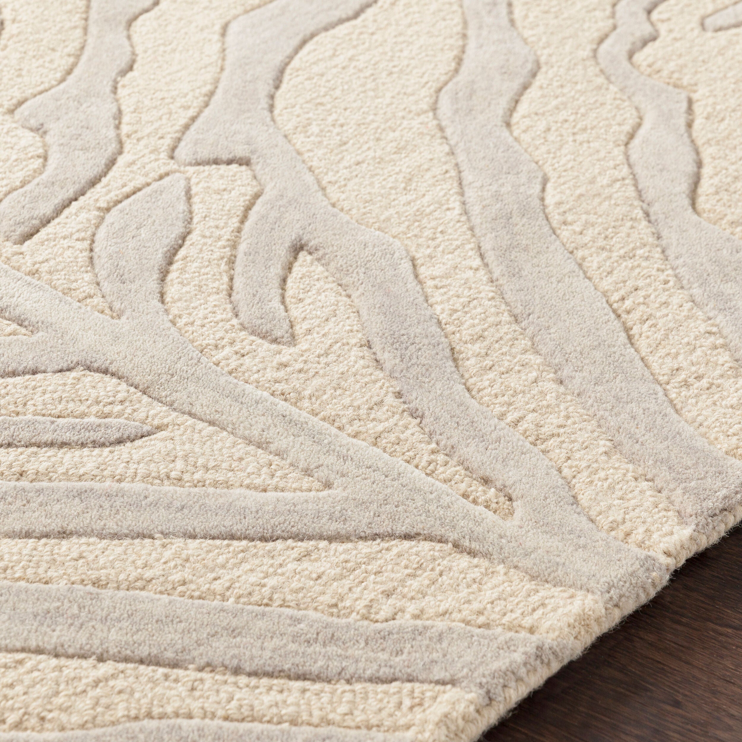 Surya Pollack AWPL-2232 Gray Area Rug by LIVABLISS