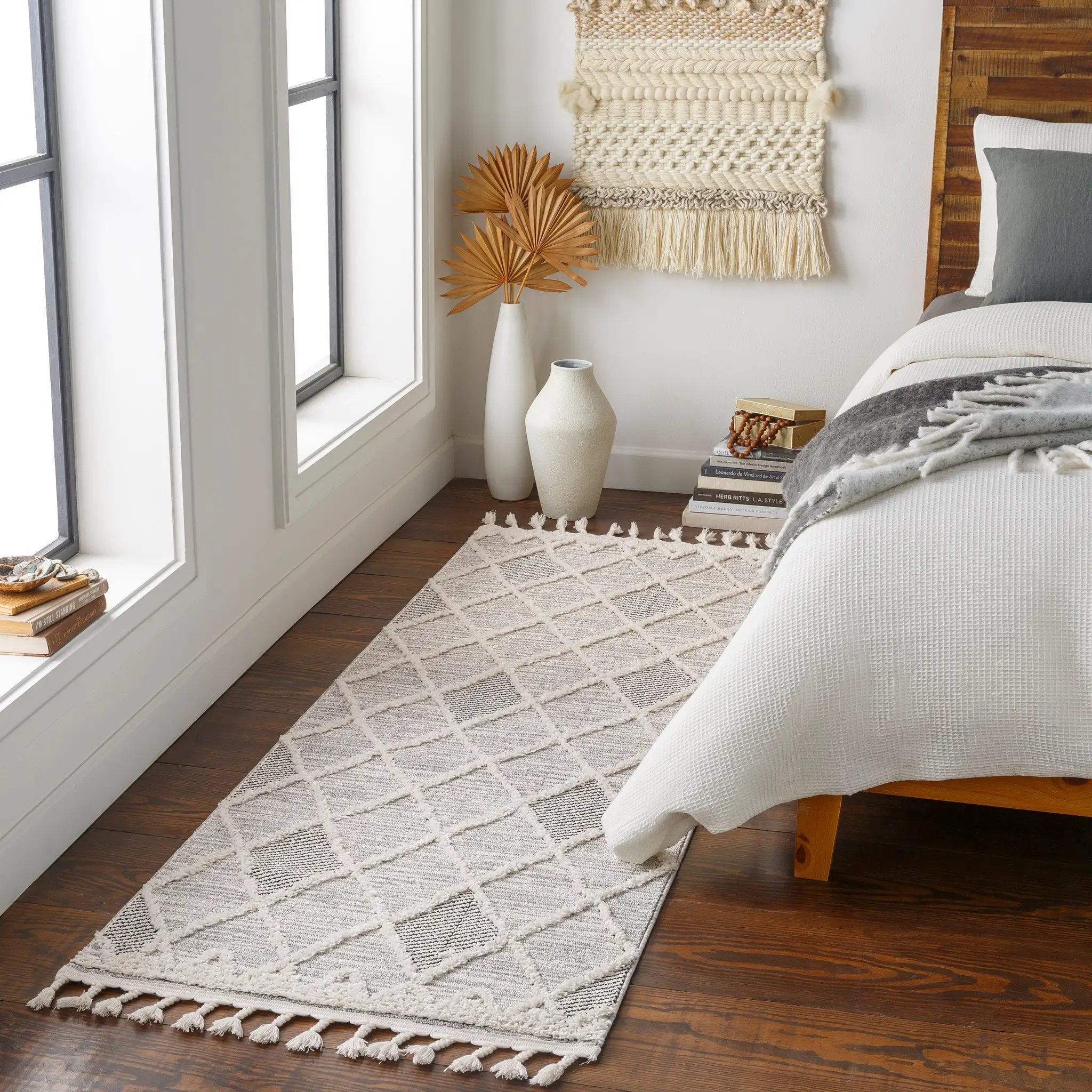 Azilal AZI-2304 Gray Area Rug by LIVABLISS