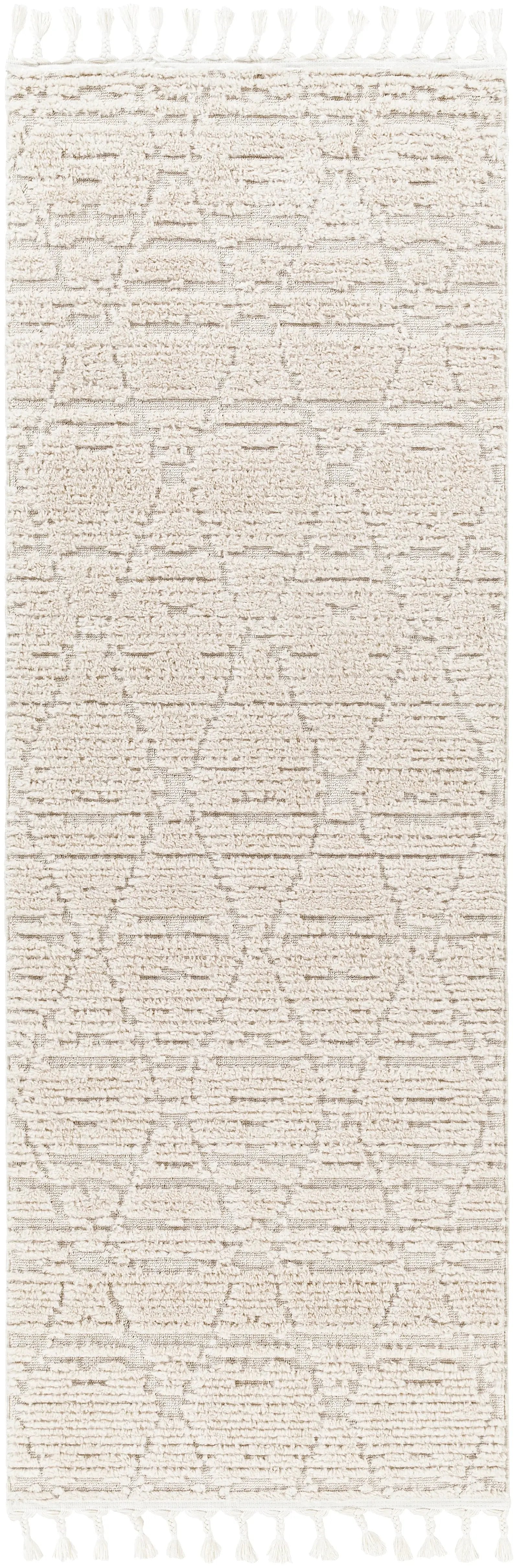 Azilal AZI-2318 Ivory Area Rug by LIVABLISS