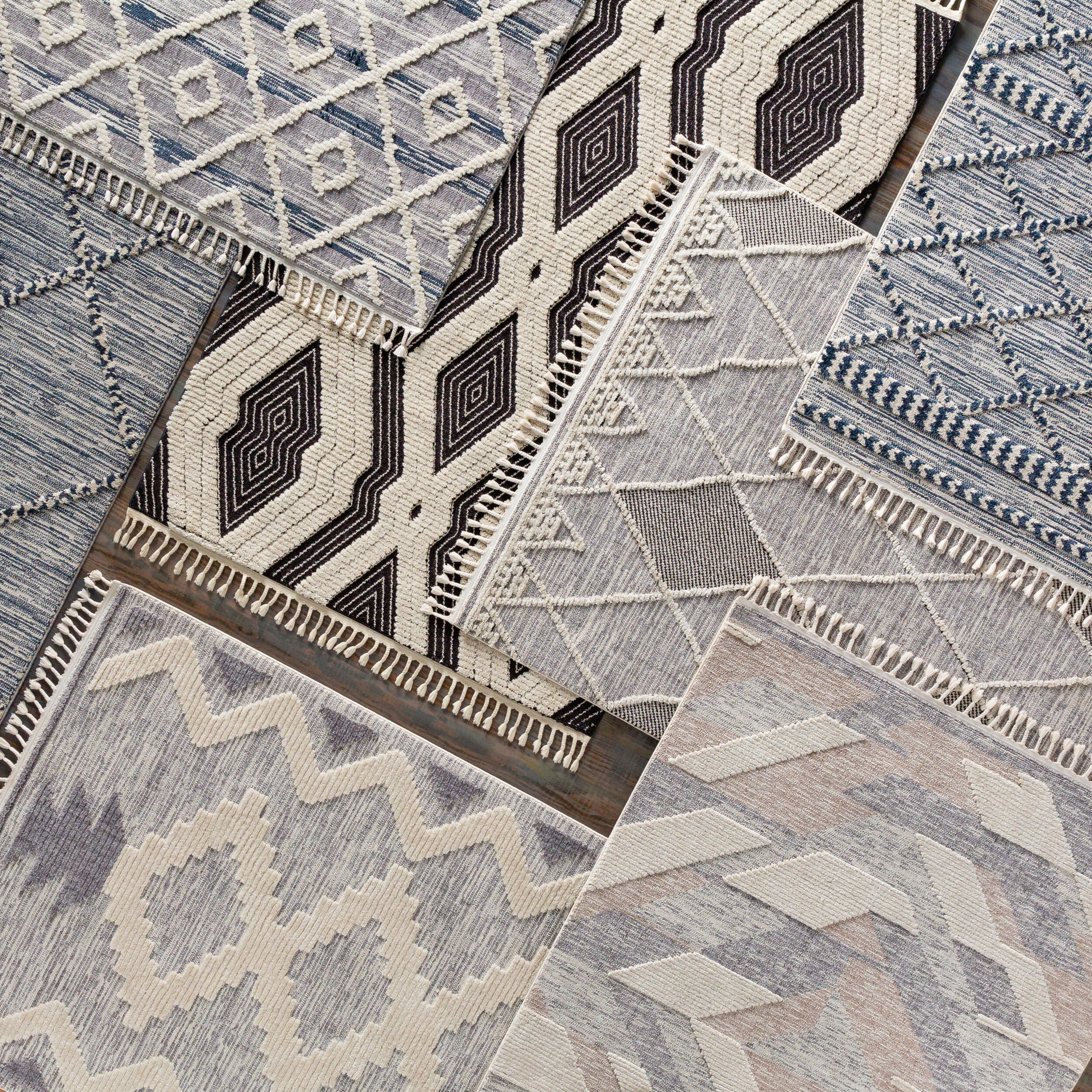 Surya Azilal AZI-2304 Gray Area Rug by LIVABLISS