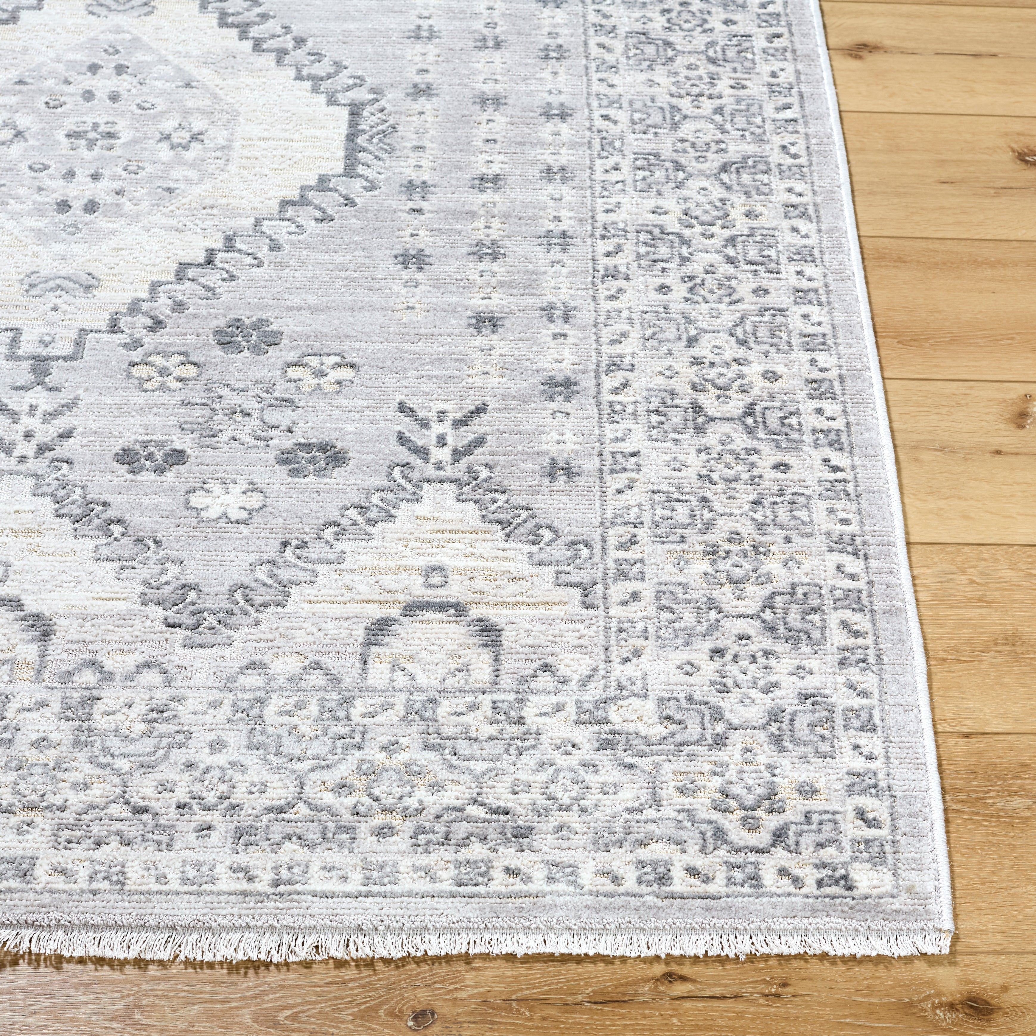 Surya Azhar AZR-2300 Pewter Area Rug by LIVABLISS