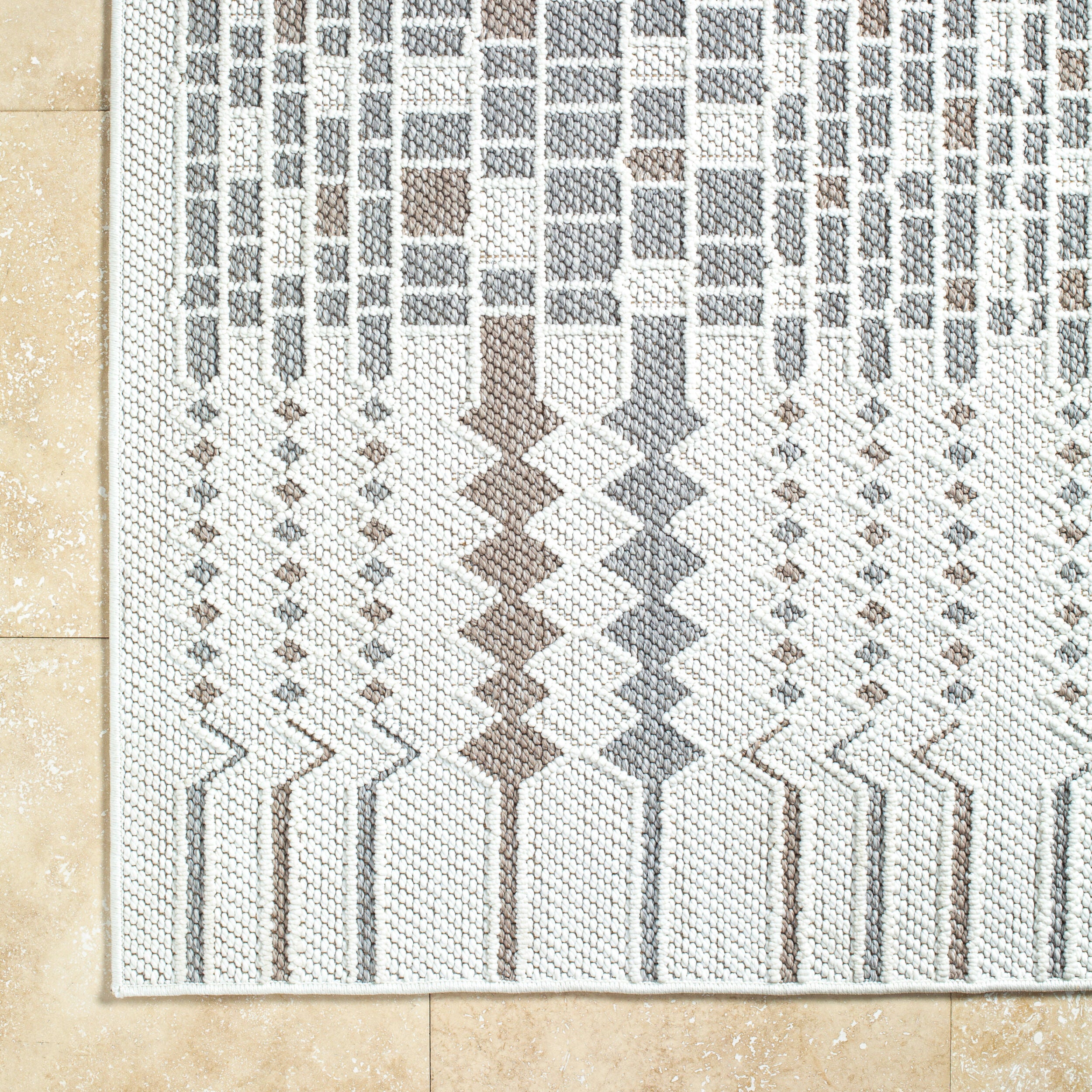 Surya Bouclair BCR-2304 Ivory Area Rug by LIVABLISS