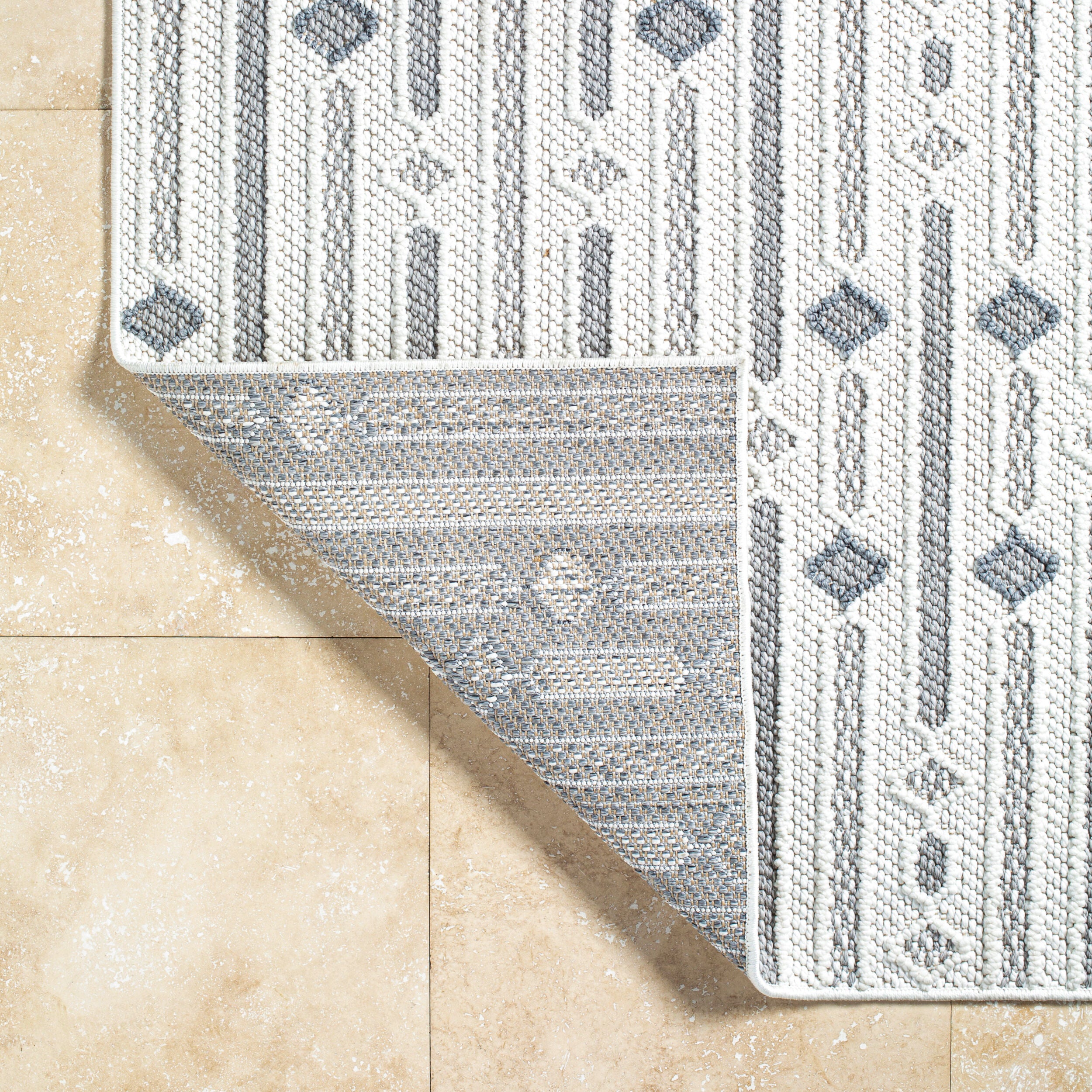 Surya Bouclair BCR-2310 Ivory Area Rug by LIVABLISS
