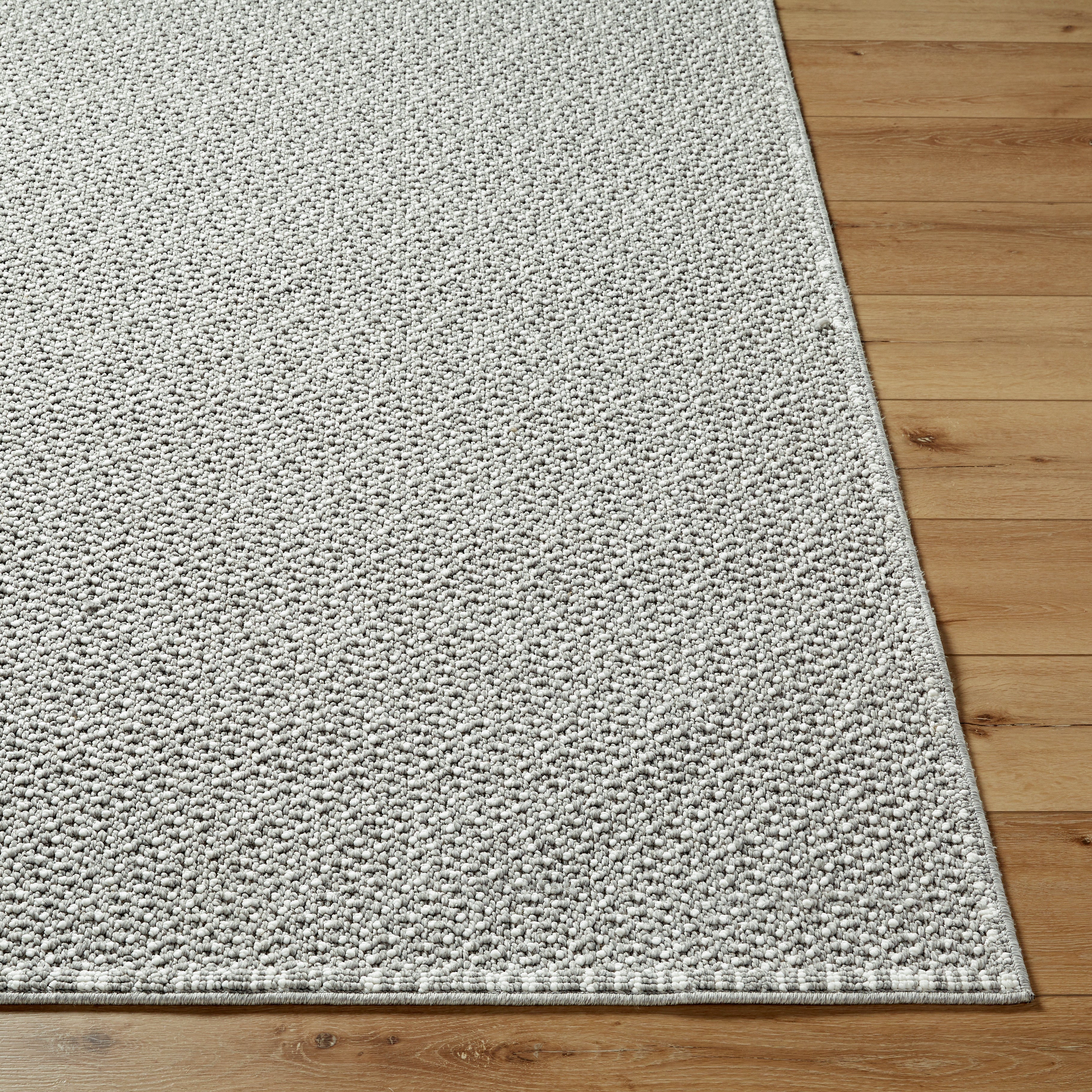 Surya Bouclair BCR-2315 Light Gray Area Rug by LIVABLISS