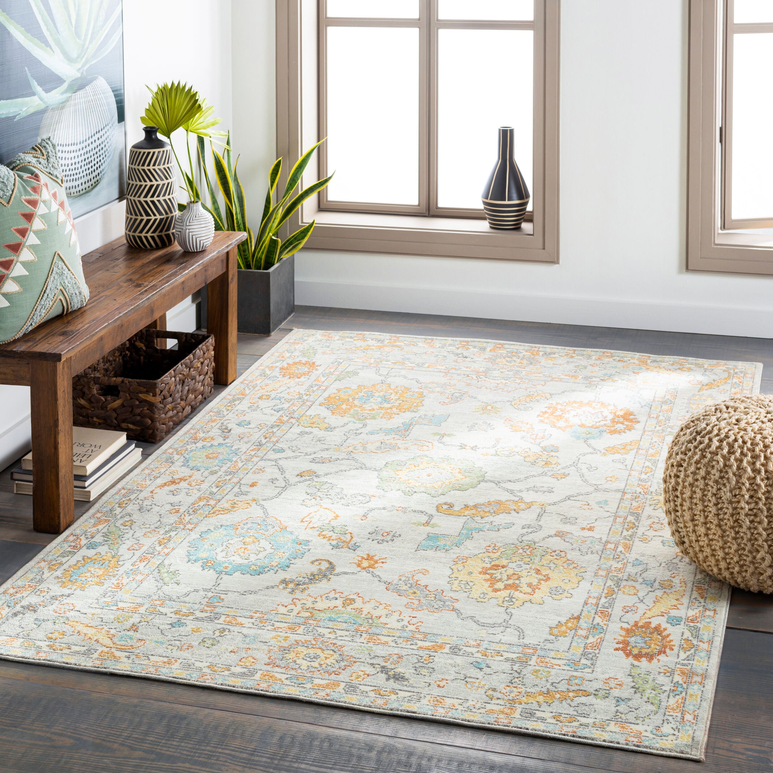 Surya Bodrum BDM-2311 Beige Area Rug by LIVABLISS