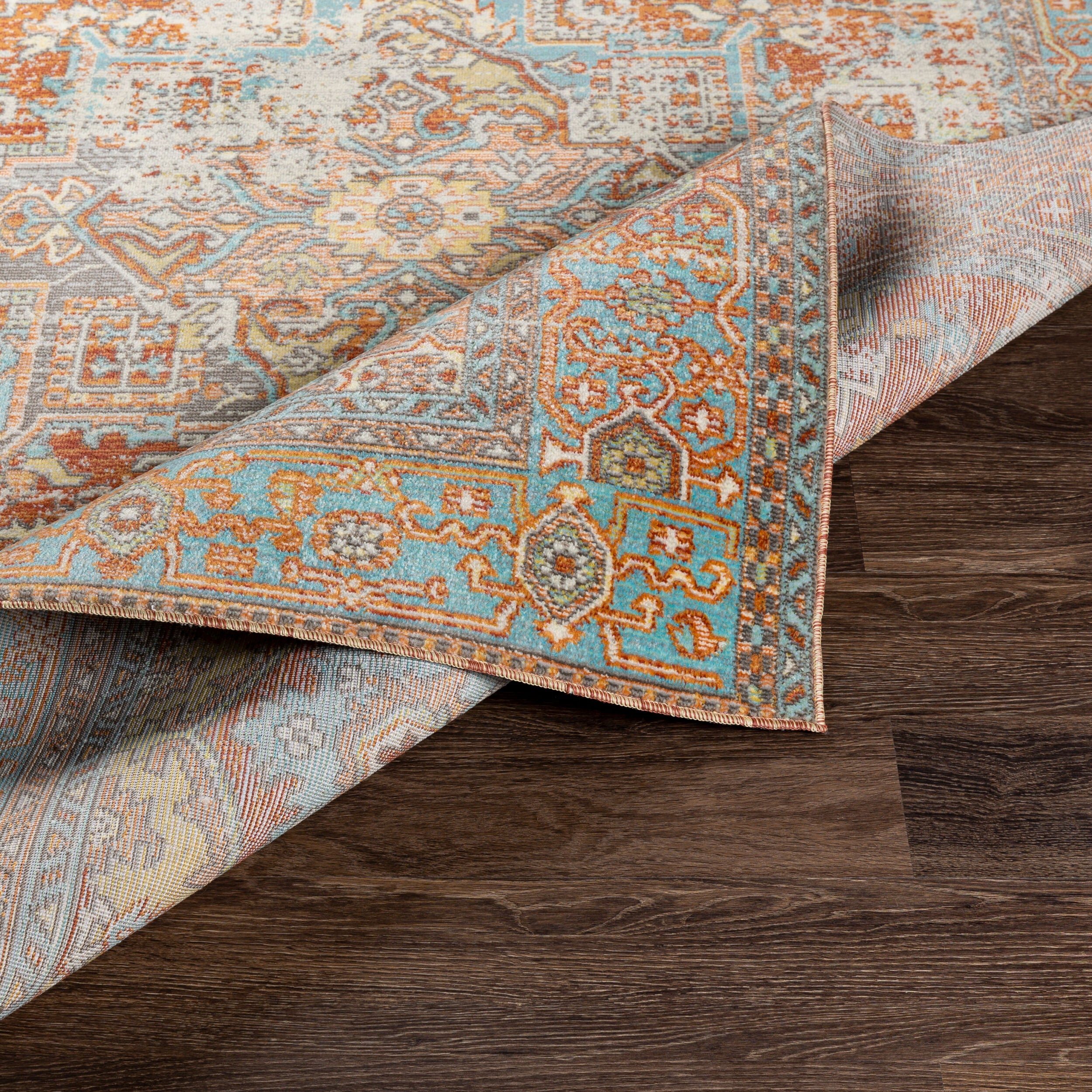 LIVABLISS Bodrum BDM-2312 Blue Area Rug