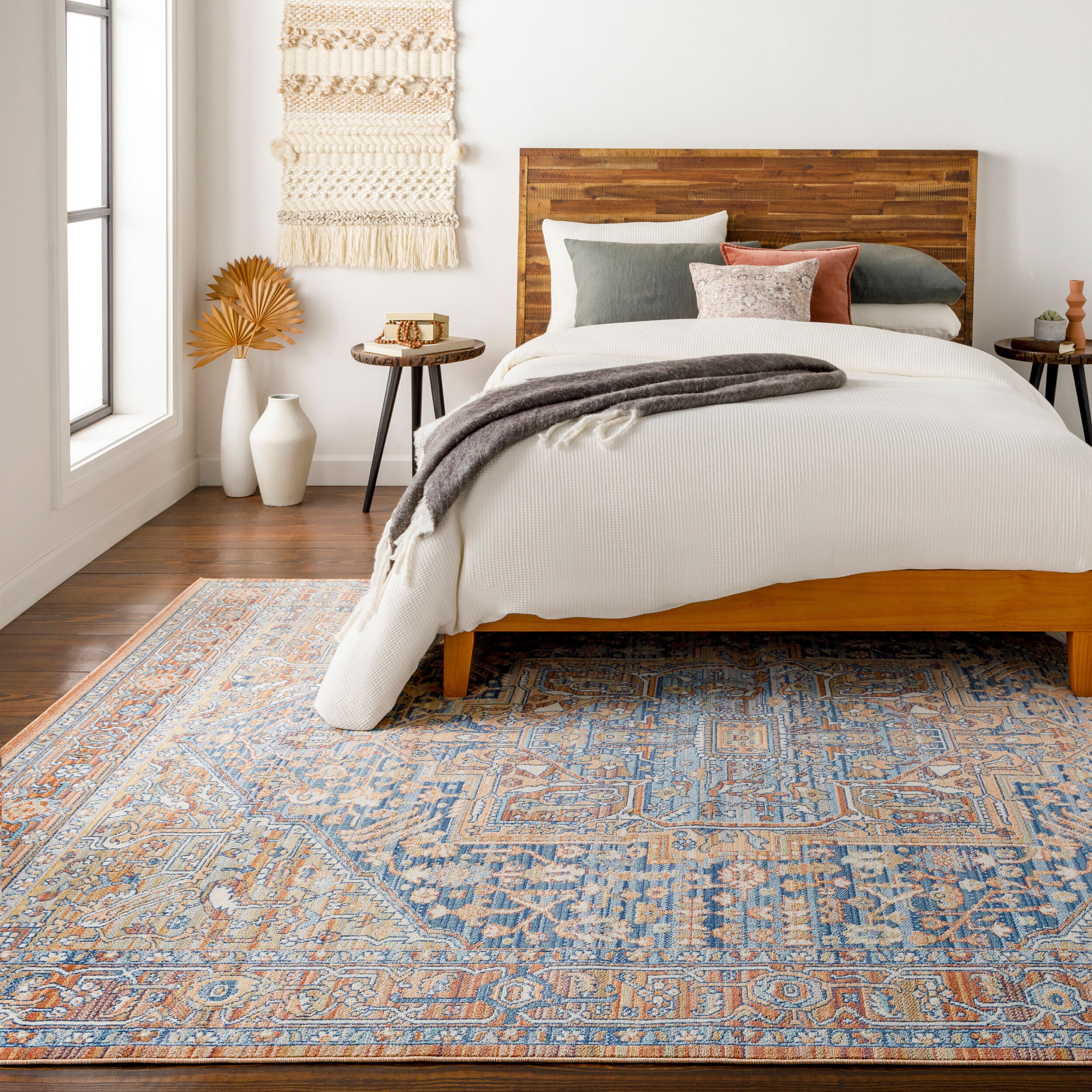 Surya Bodrum BDM-2325 Blue Area Rug by LIVABLISS