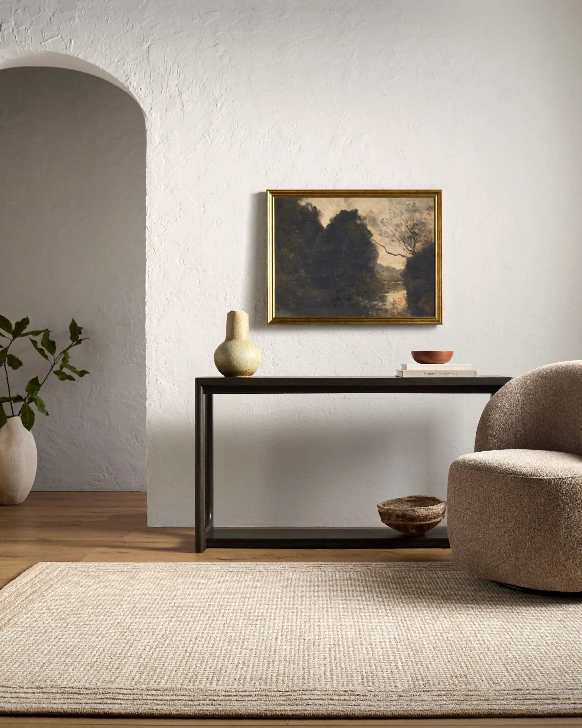 Benchcraft BEC-2302 Taupe Arae Rug by LIVABLISS