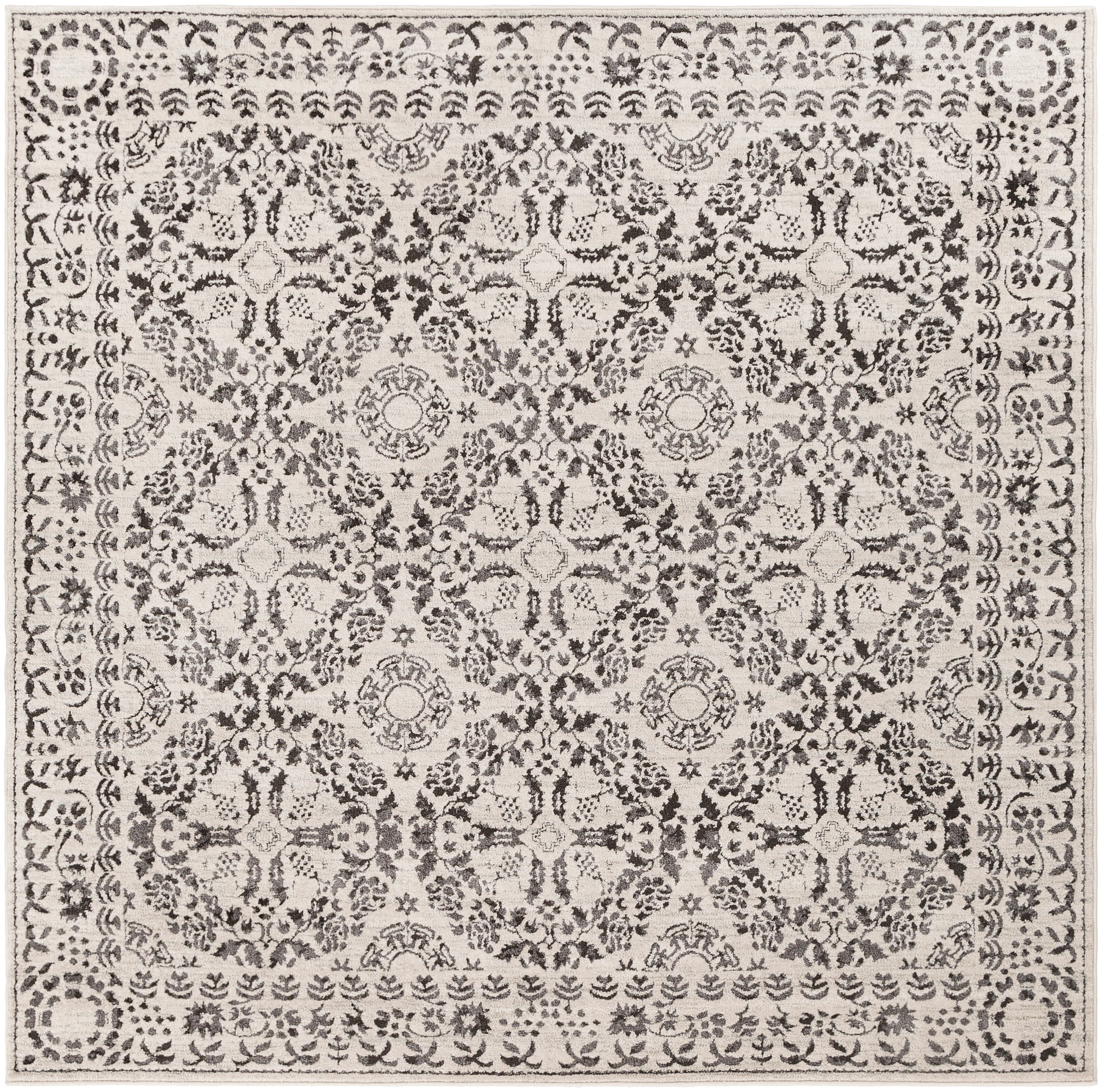Surya Bahar BHR-2318 Charcoal Area Rug by LIVABLISS