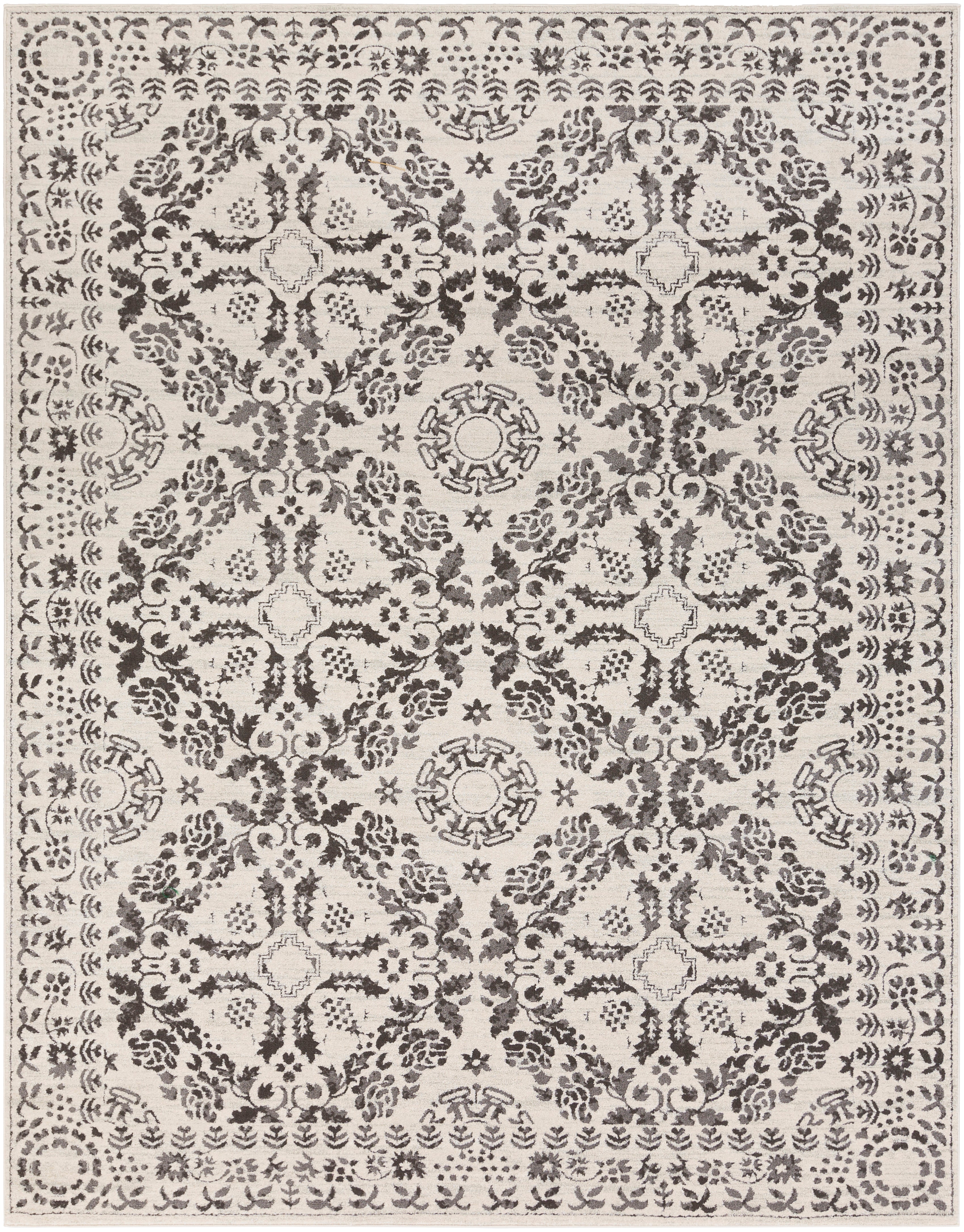 Surya Bahar BHR-2318 Charcoal Area Rug by LIVABLISS