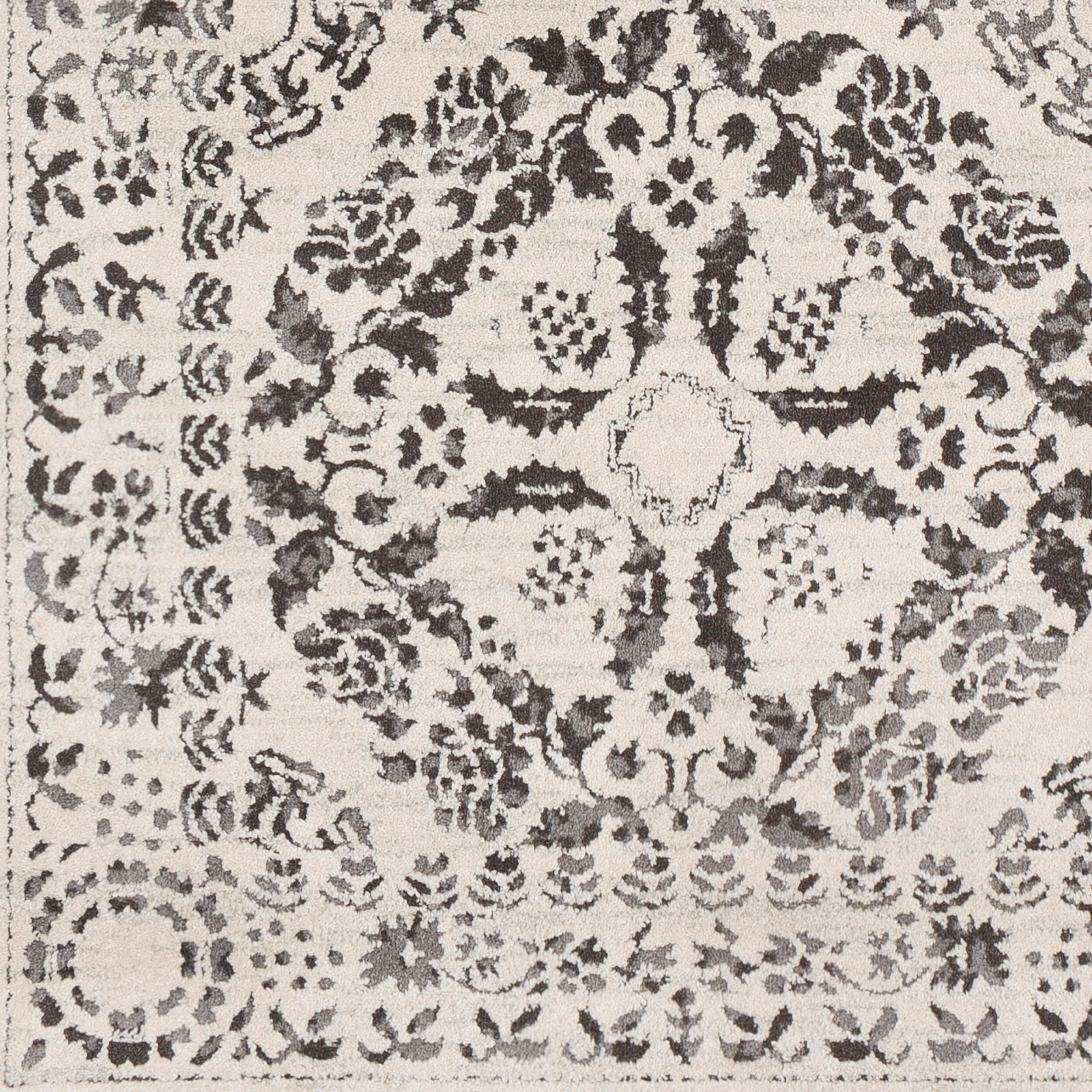 Surya Bahar BHR-2318 Charcoal Area Rug by LIVABLISS