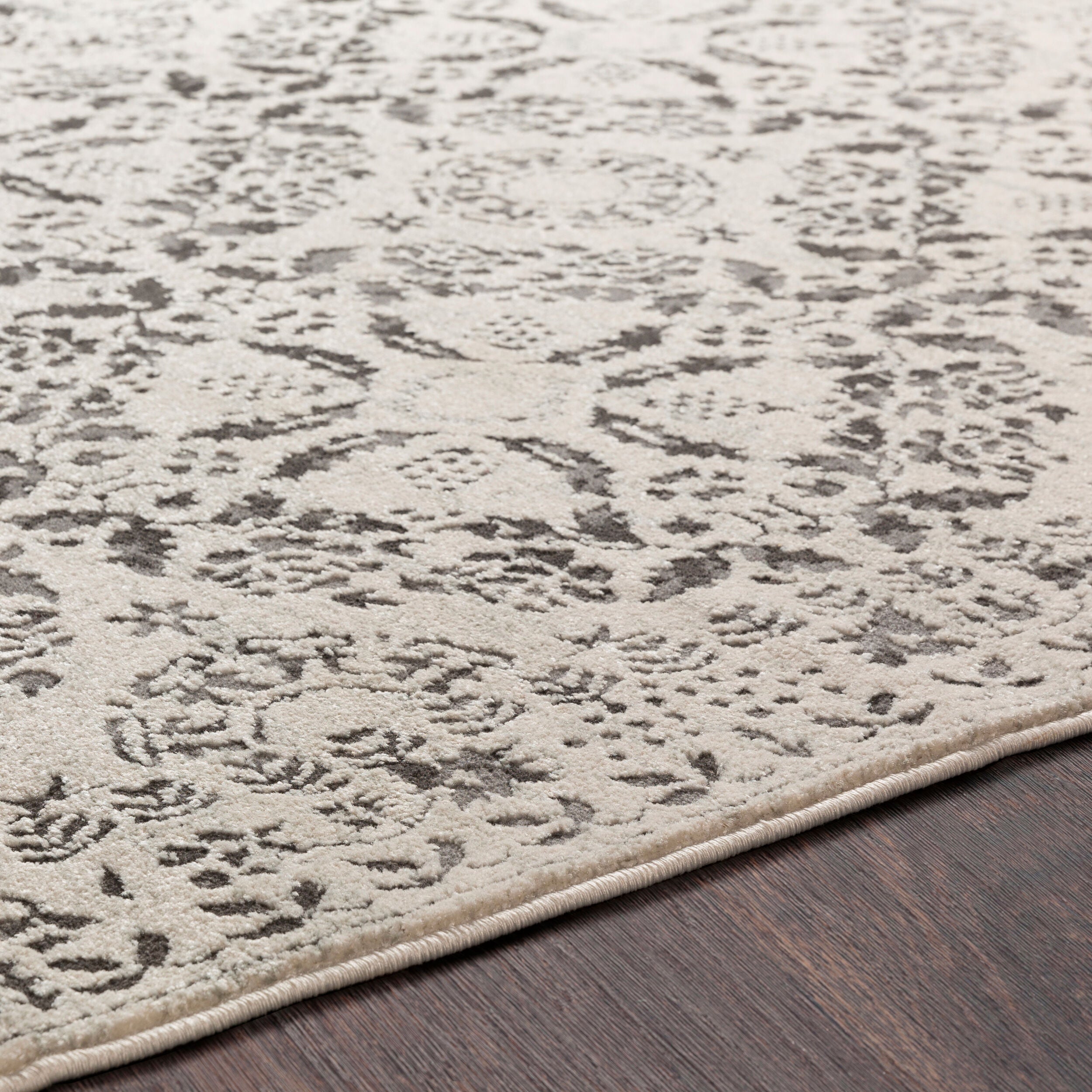 Surya Bahar BHR-2318 Charcoal Area Rug by LIVABLISS