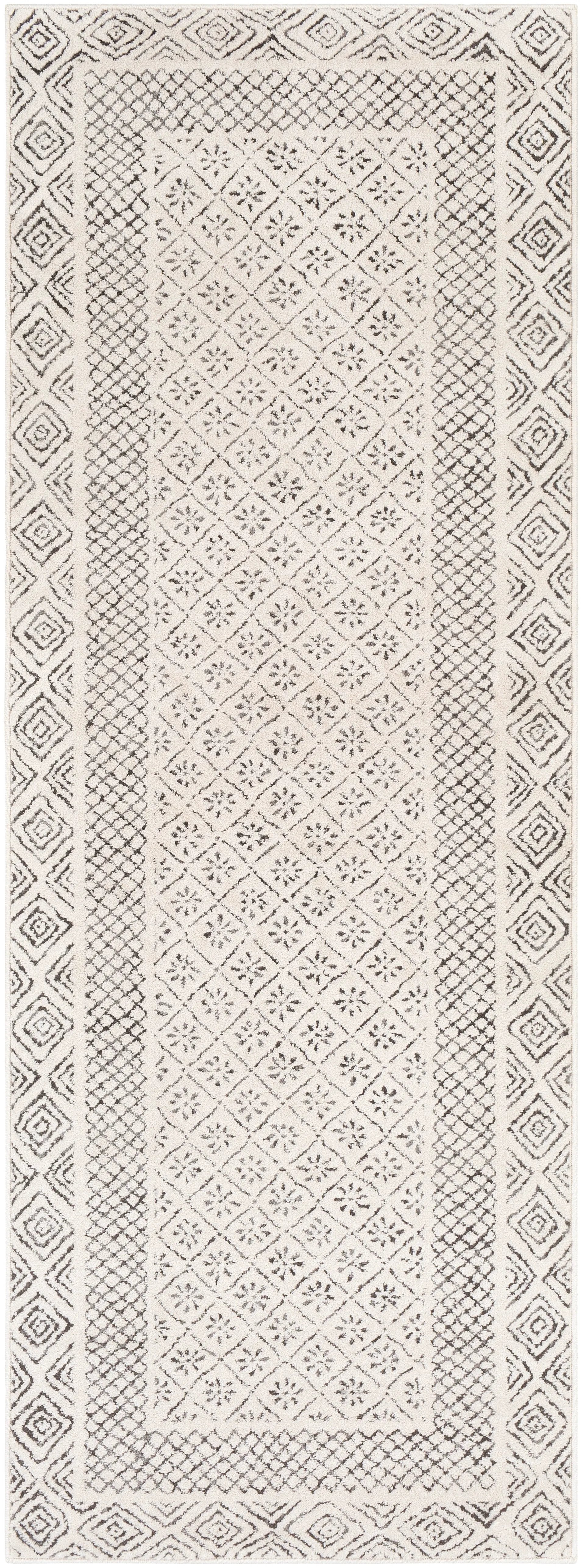 Bahar BHR-2321 Beige Area Rug by LIVABLISS