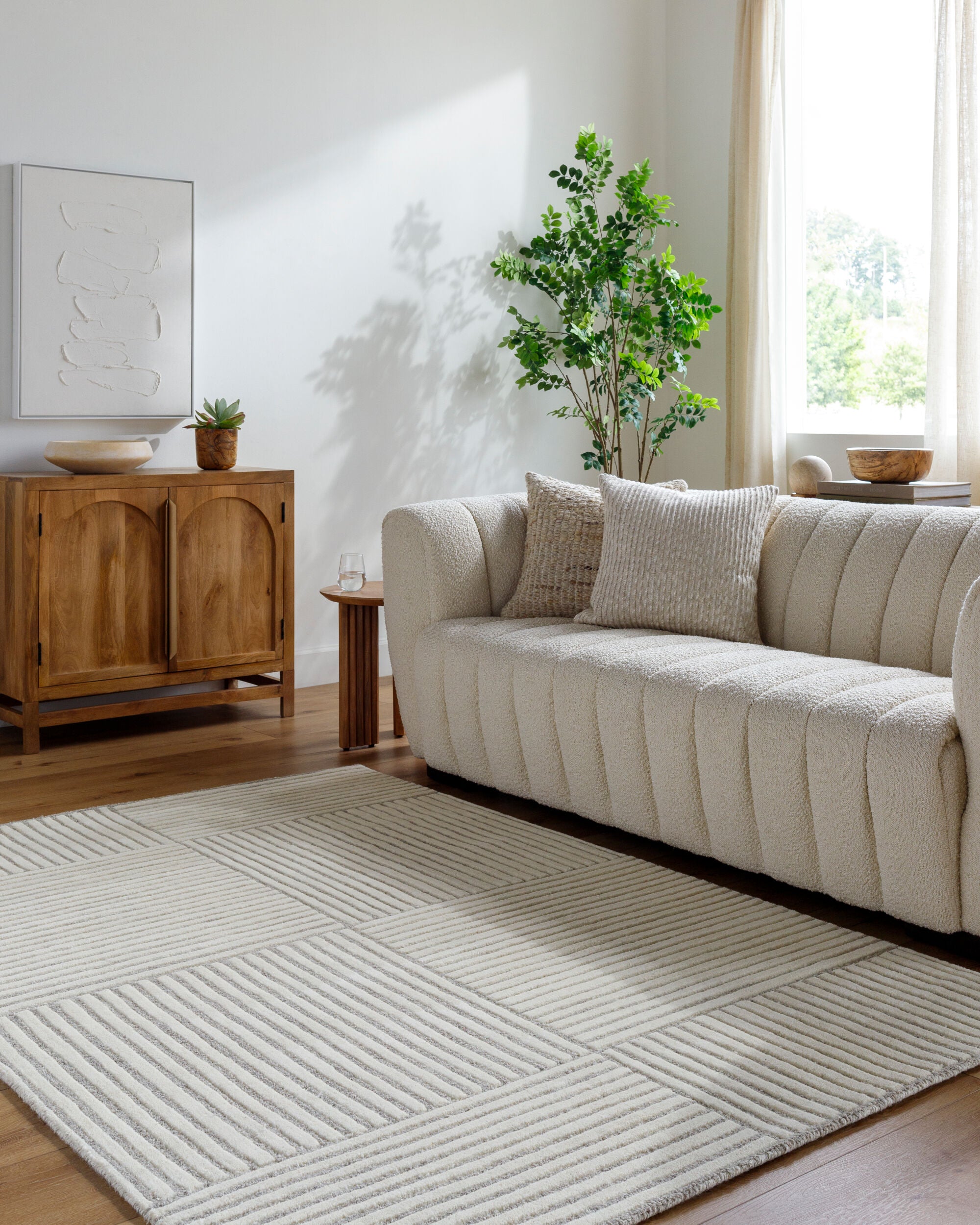 LIVABLISS Brook BKO-2321 Ivory Area Rug