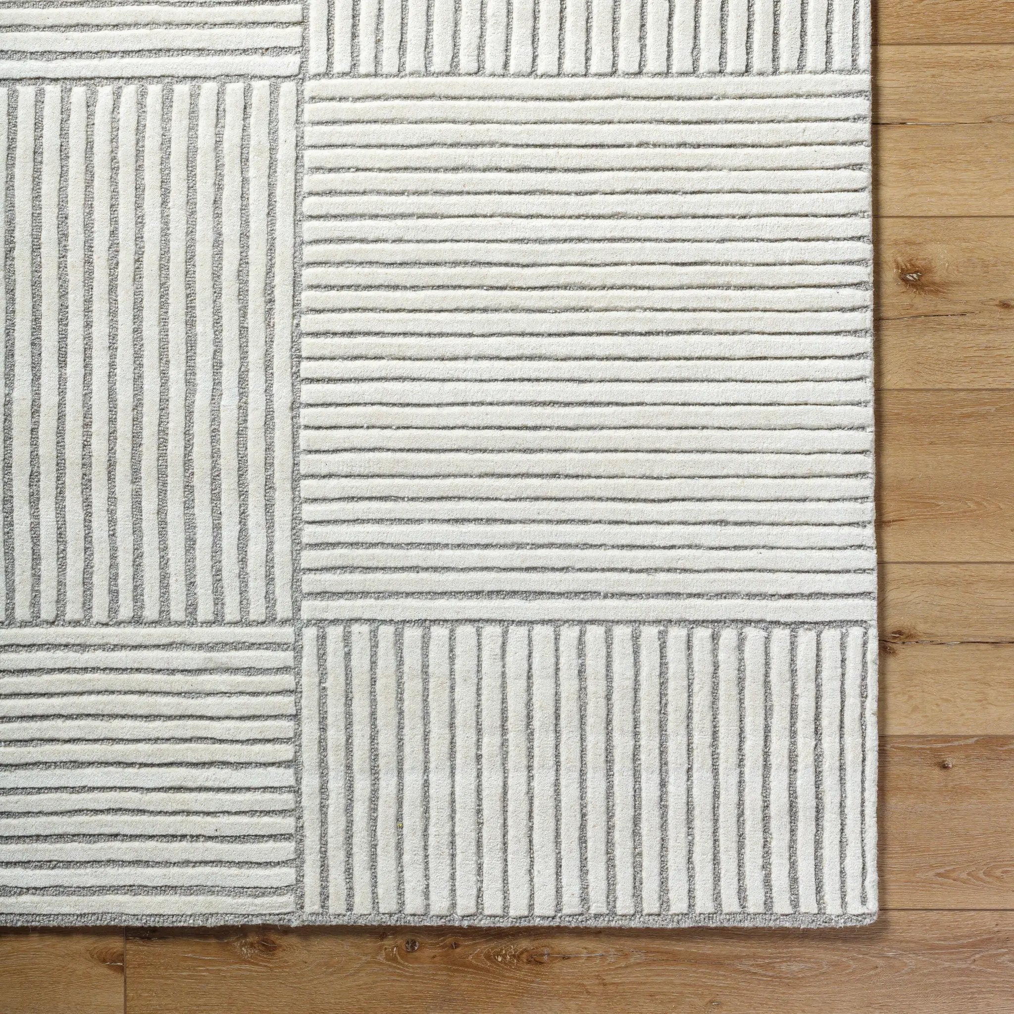 Brook BKO-2321 Ivory Area Rug by LIVABLISS