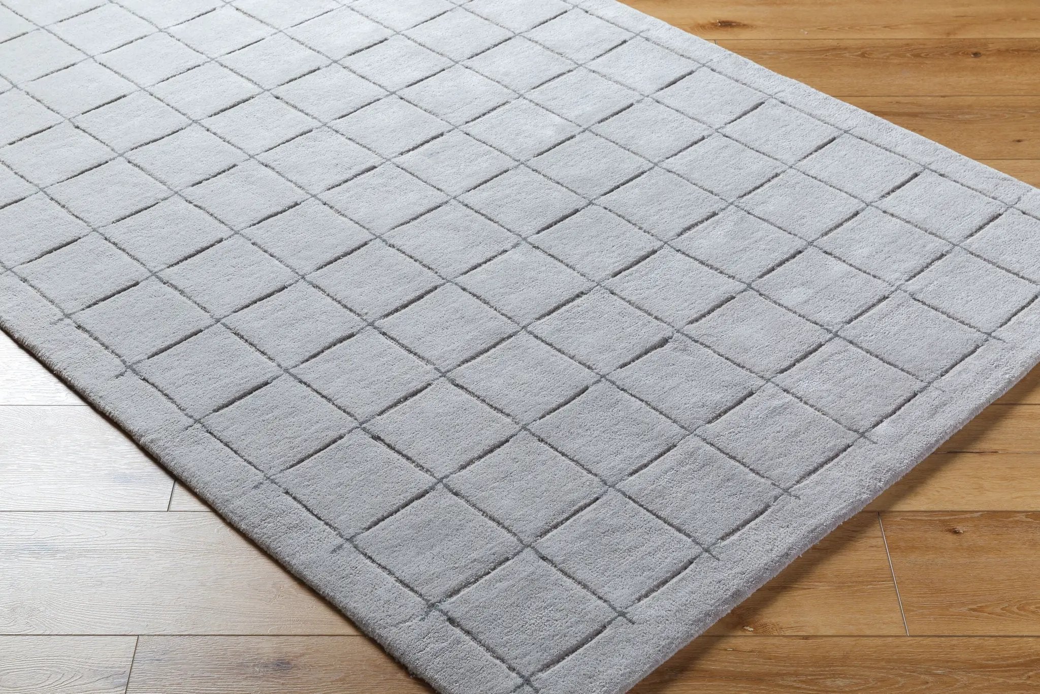 Brook BKO-2331 Gray Area Rug by LIVABLISS