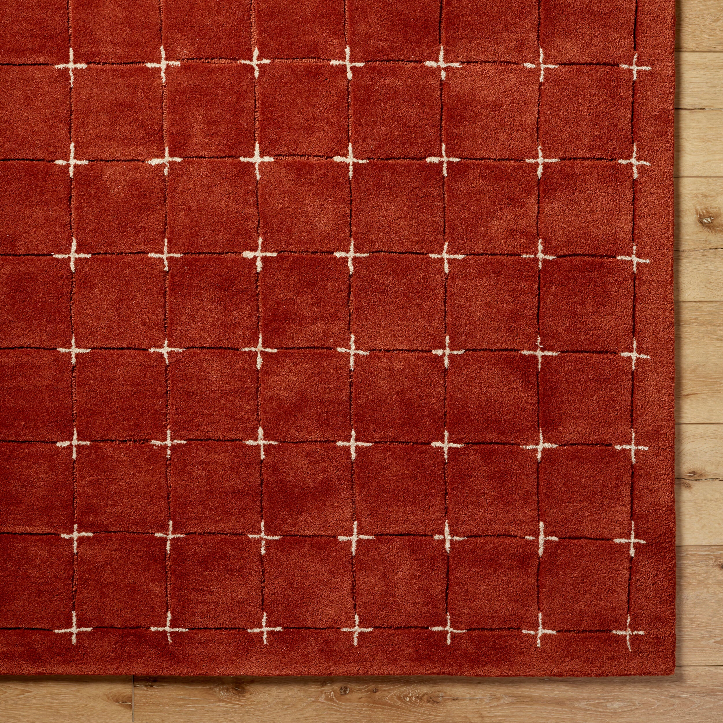 LIVABLISS Brook BKO-2334 Rust Area Rug