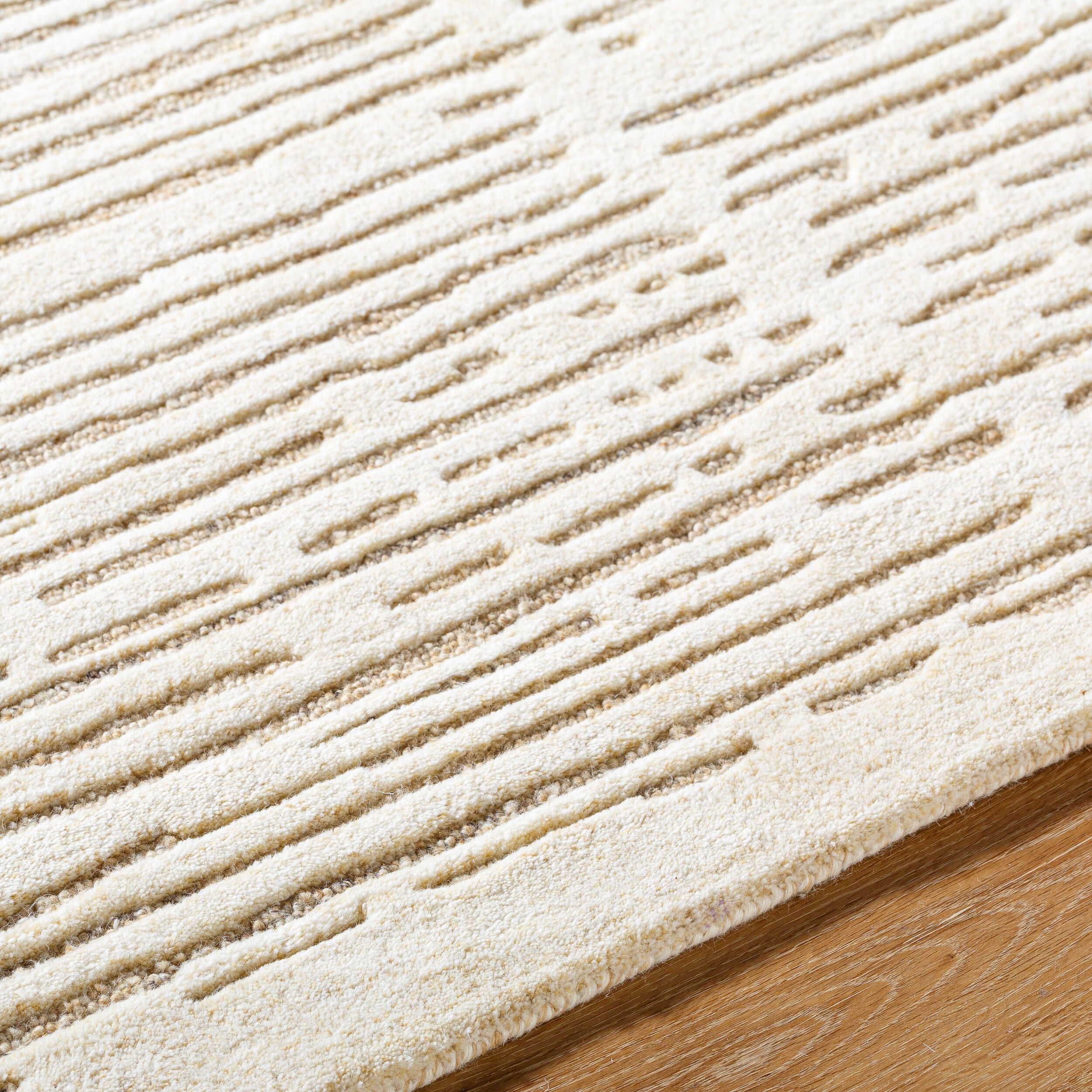 Surya Brook BKO-2362 Ivory Area Rug by LIVABLISS