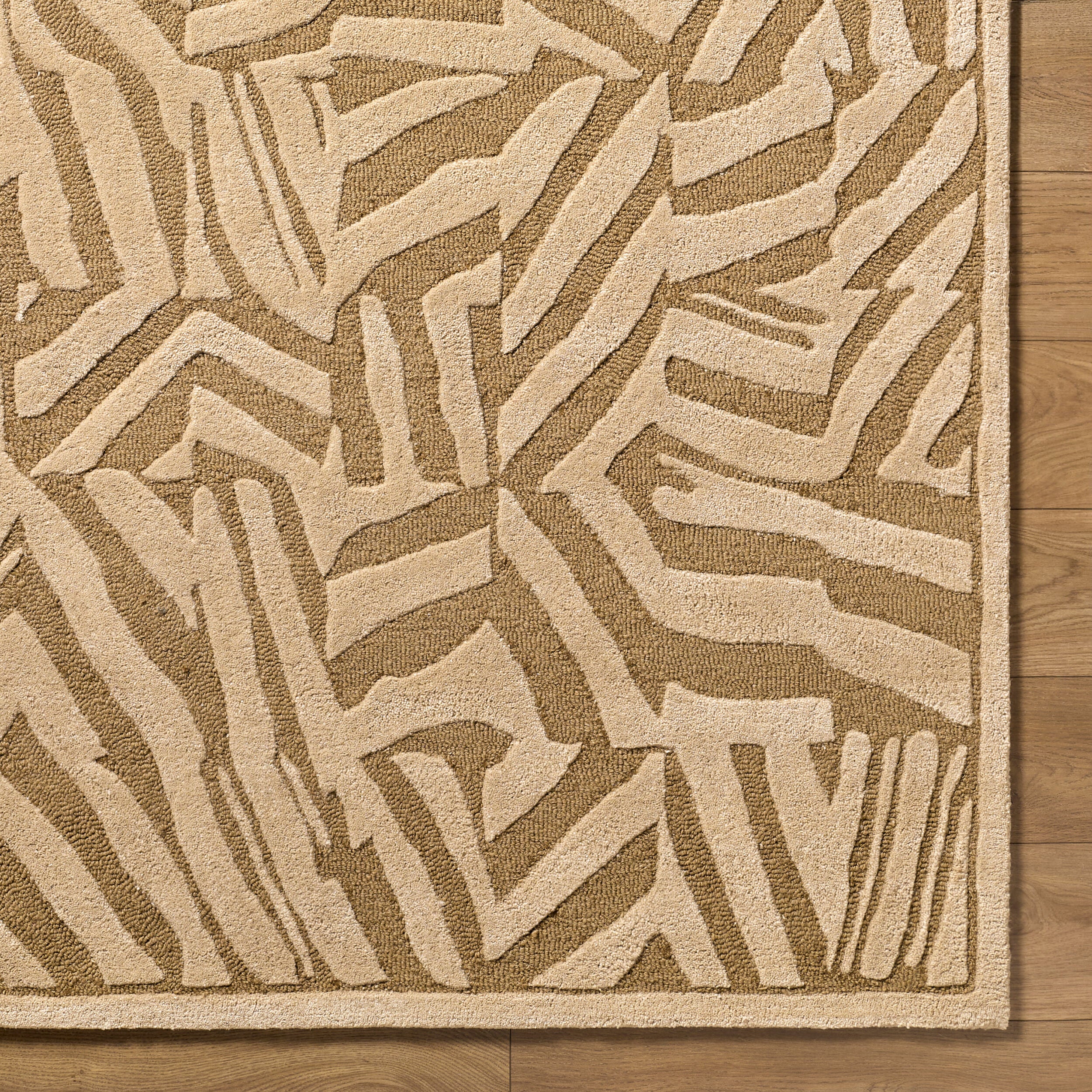 LIVABLISS Brook BKO-2370 Tan Area Rug
