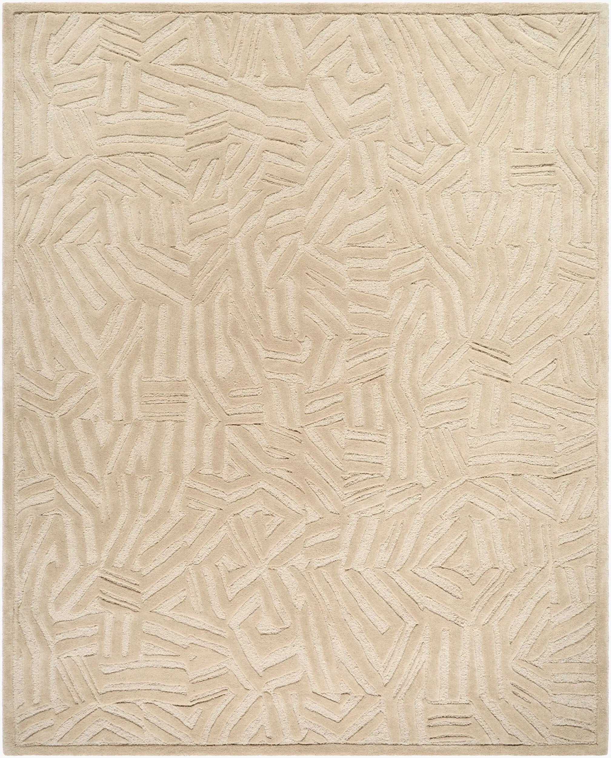 Brook BKO-2371 Sandstone Area Rug by LIVABLISS