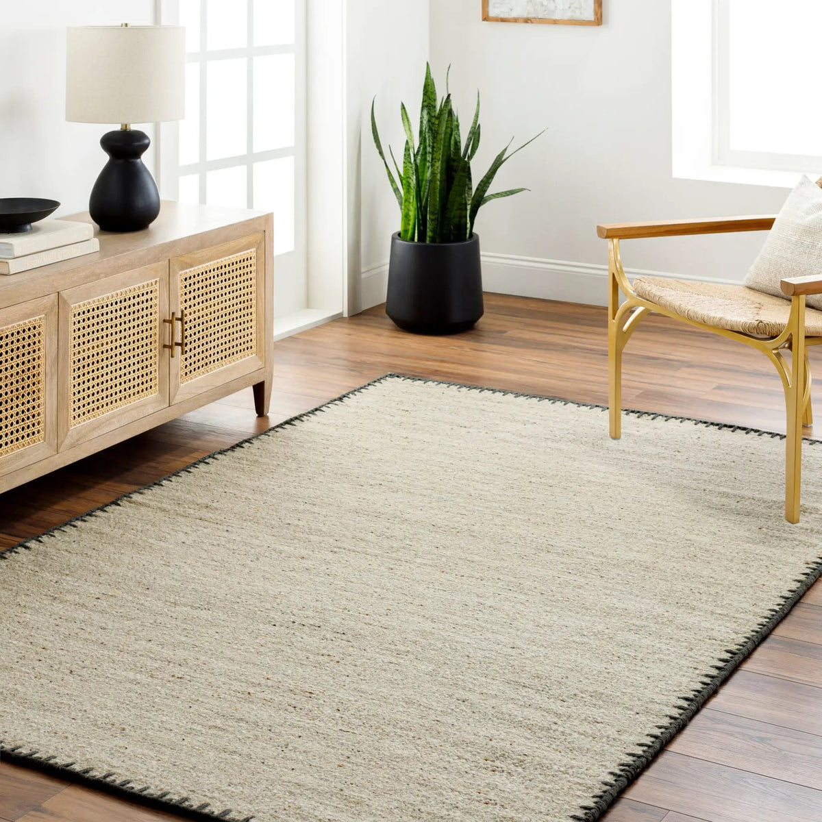 LIVABLISS Berkeley BKY-2300 Charcoal Area Rug