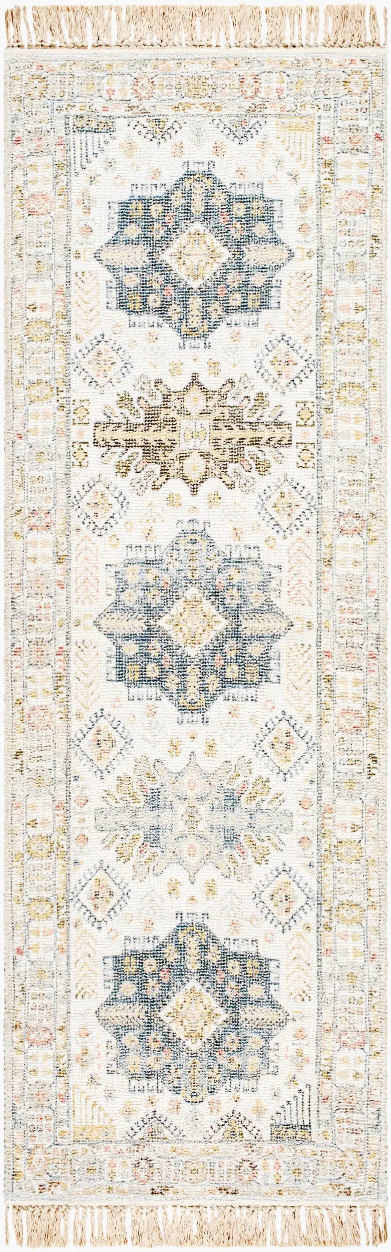 Belfast BLF-2300 Ivory Area Rug by LIVABLISS