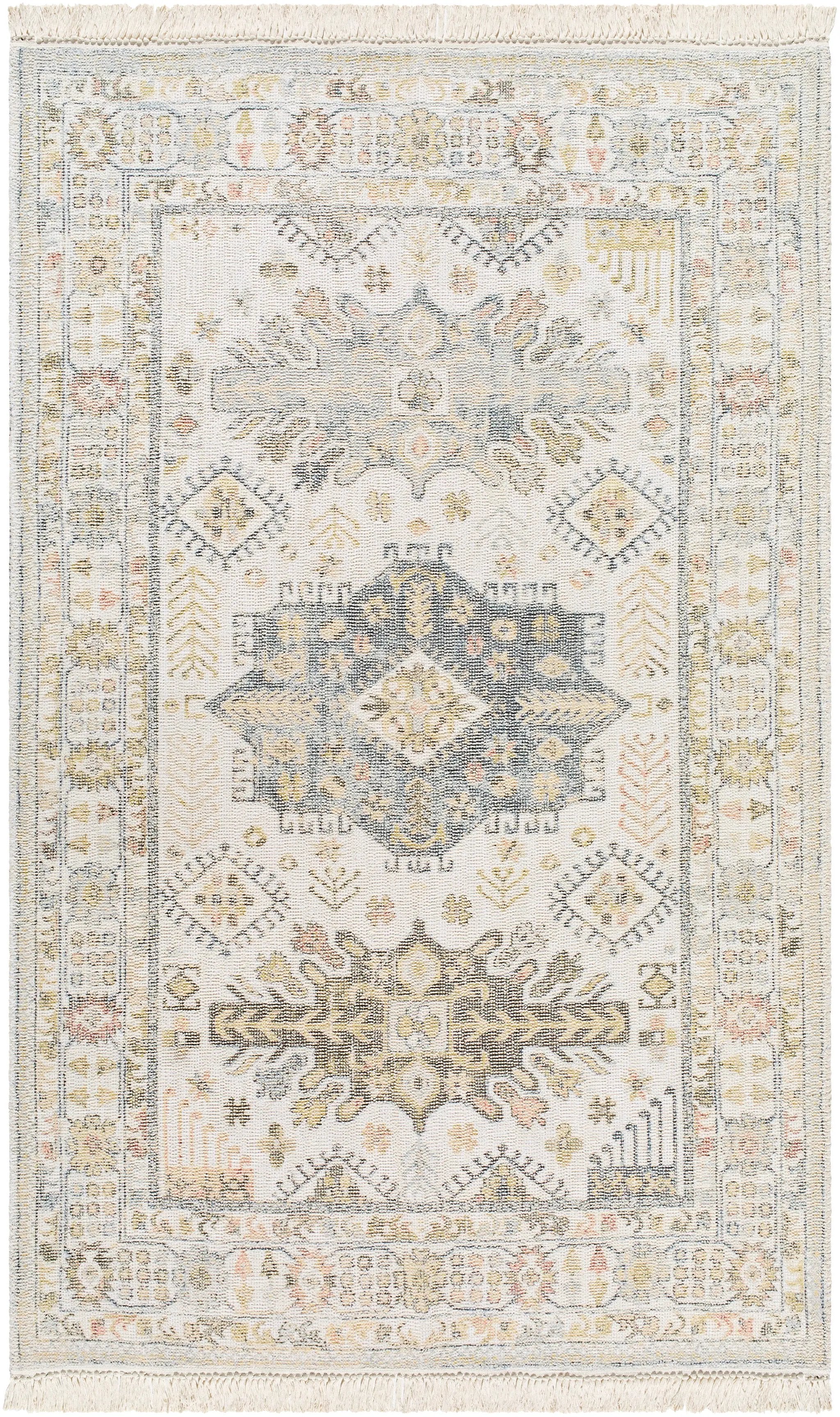Belfast BLF-2300 Ivory Area Rug by LIVABLISS