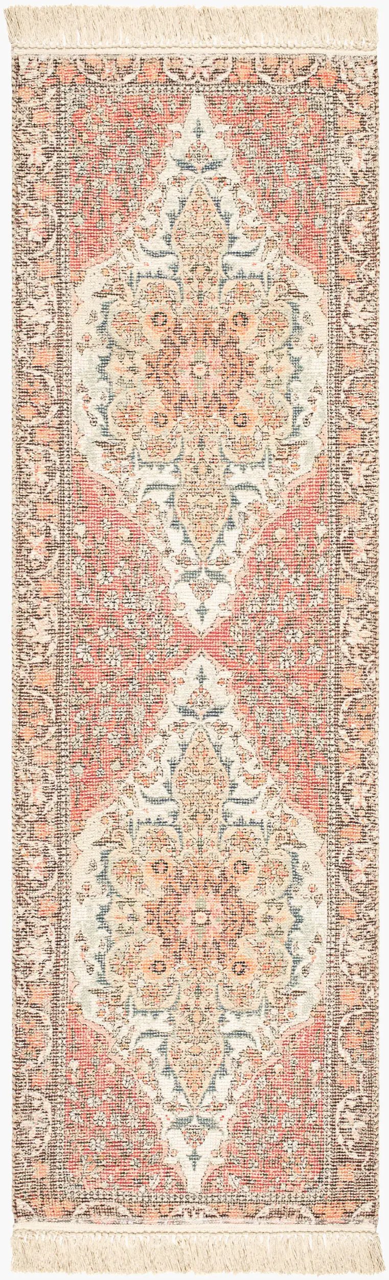 Belfast BLF-2303 Terracotta Area Rug by LIVABLISS