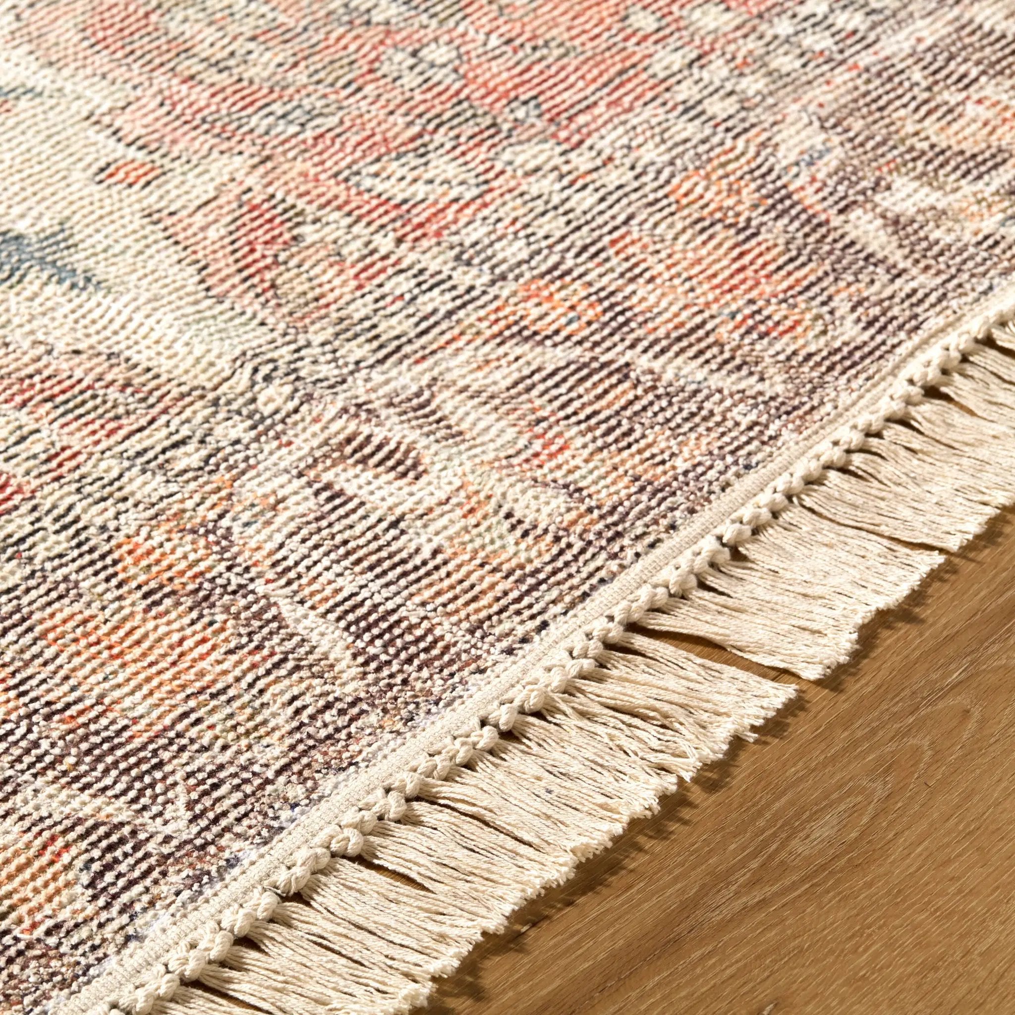 Belfast BLF-2303 Terracotta Area Rug by LIVABLISS