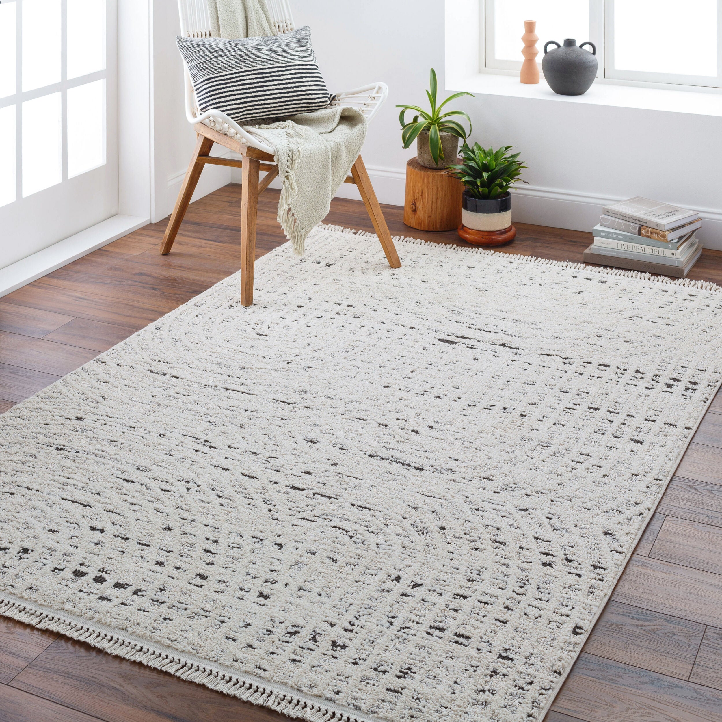 Surya Berlin BLR-2303 Ivory Area Rug by LIVABLISS