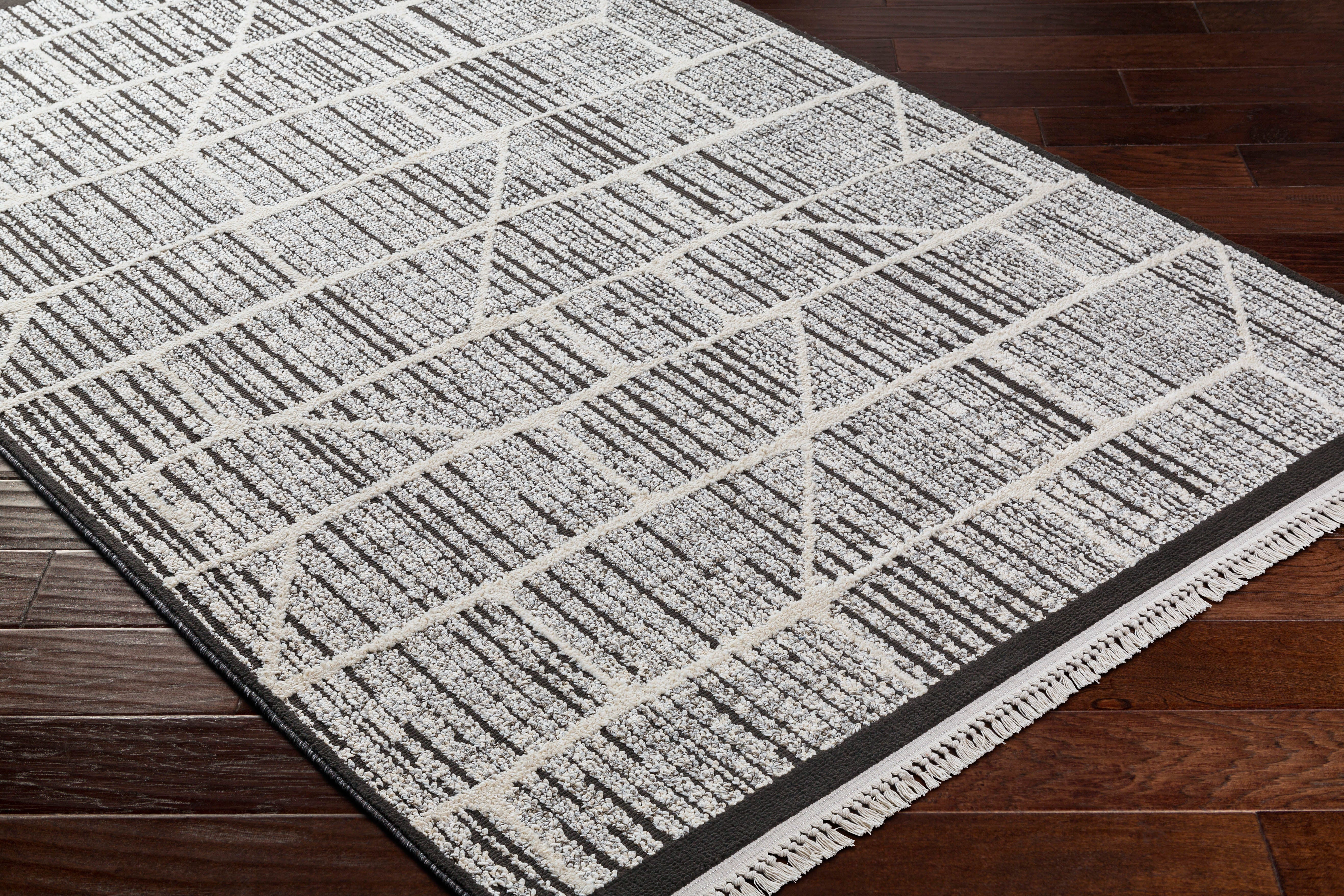 Surya Berlin BLR-2307 Dark Brown Area Rug by LIVABLISS