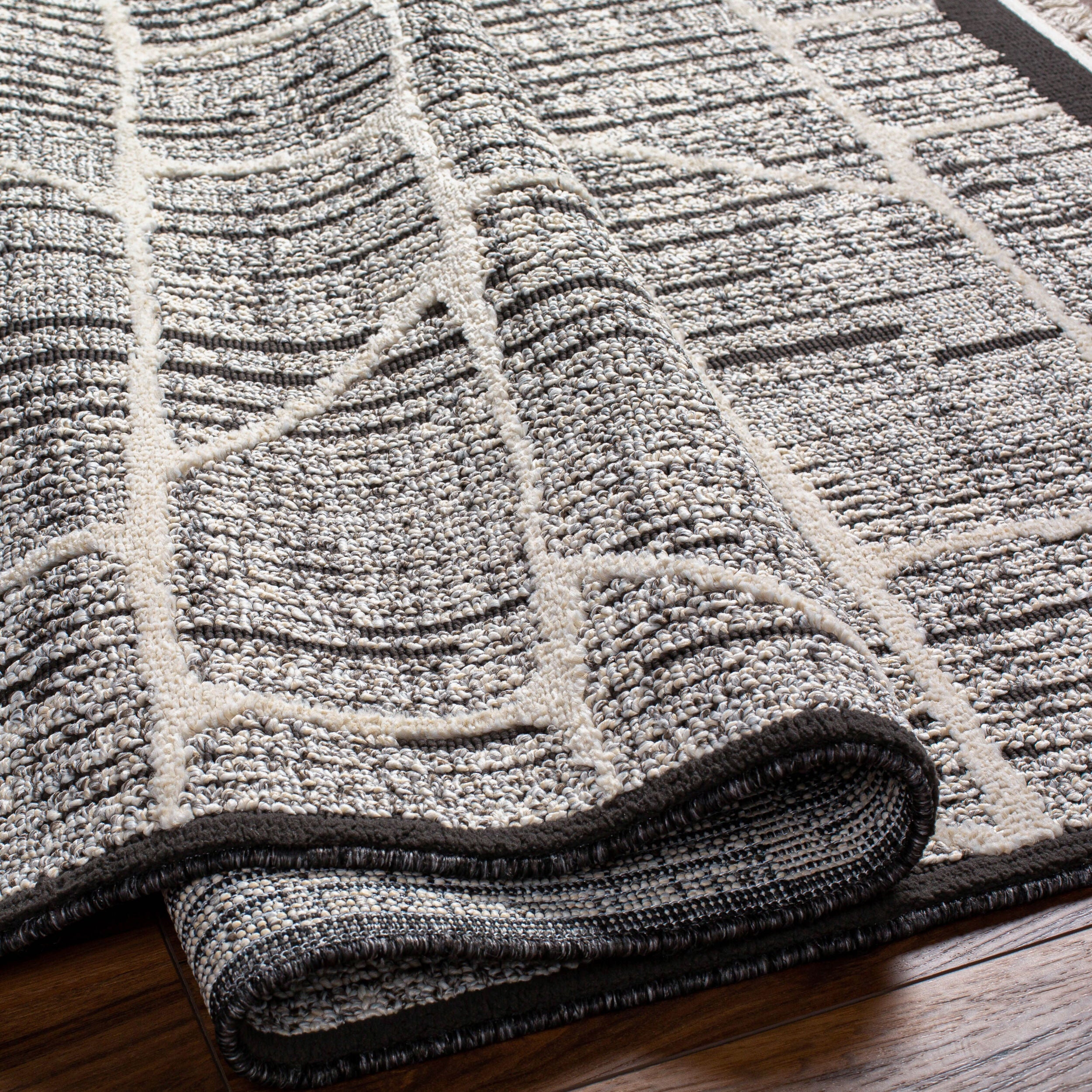 Surya Berlin BLR-2307 Dark Brown Area Rug by LIVABLISS